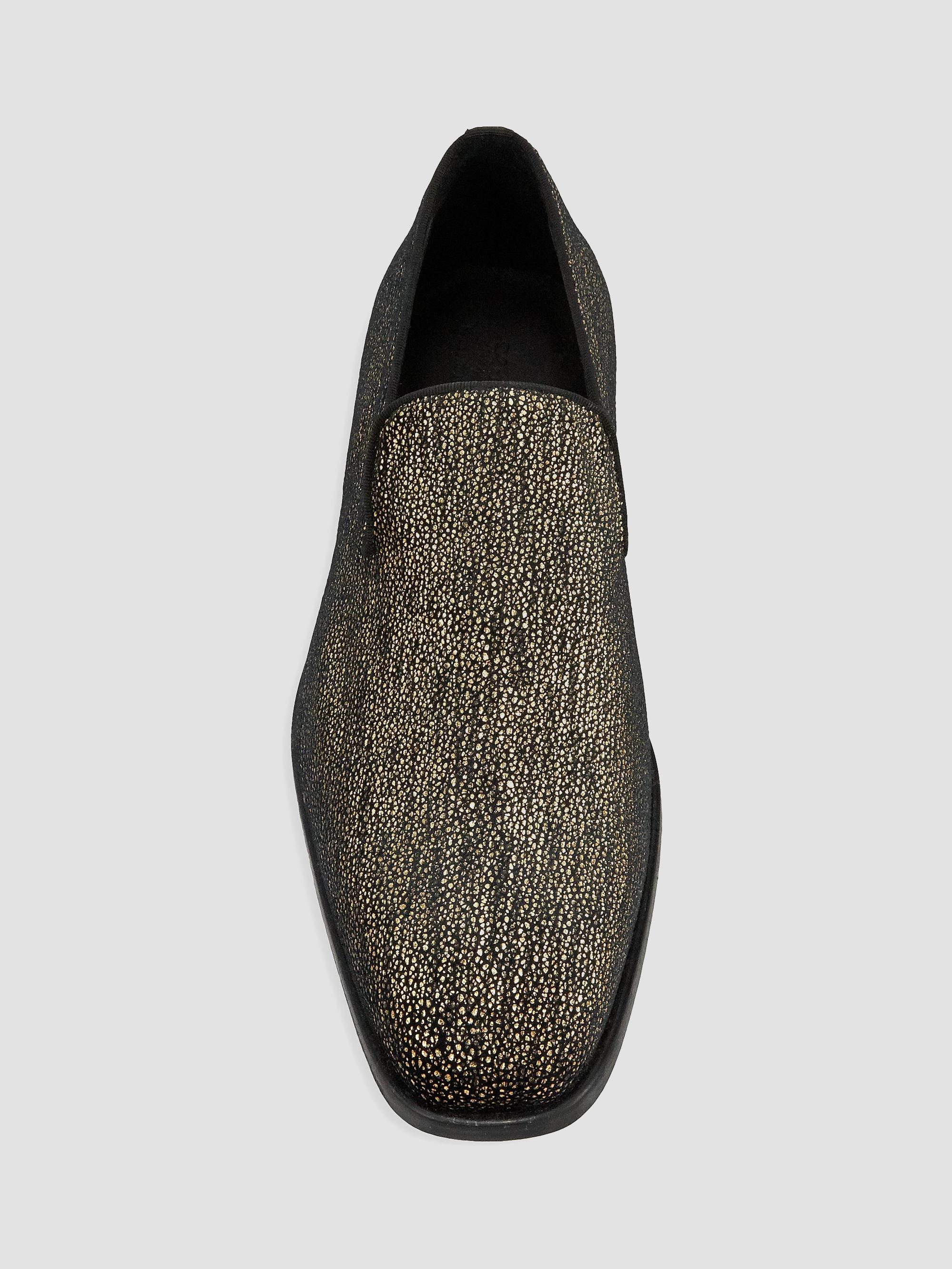 Saks Fifth Avenue COLLECTION Glitter Canvas Loafers Moonless Night NEW Saks Fifth Avenue COLLECTION Glitter Canvas Loafers | Saks  main image 2