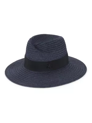 Maison Michel Mara denim hat - Blue