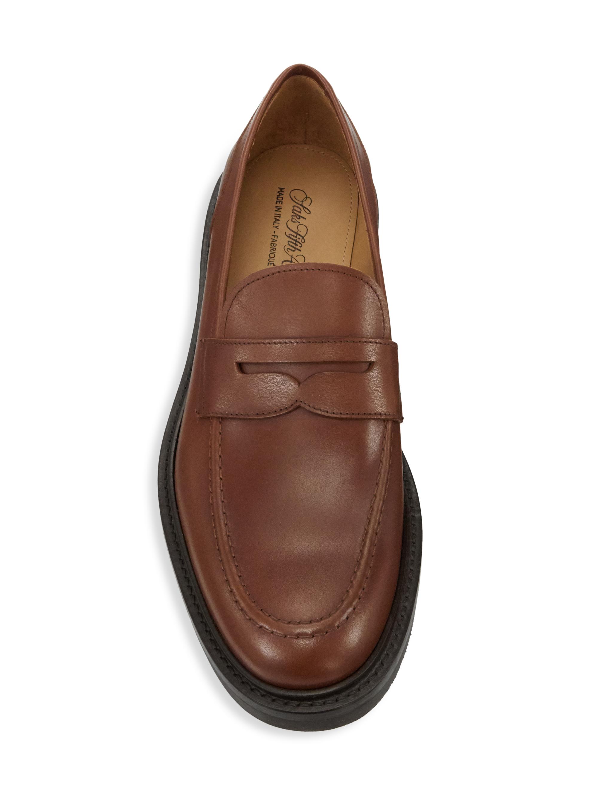 Saks Fifth Avenue Loafers s-l400.jpg main image 4