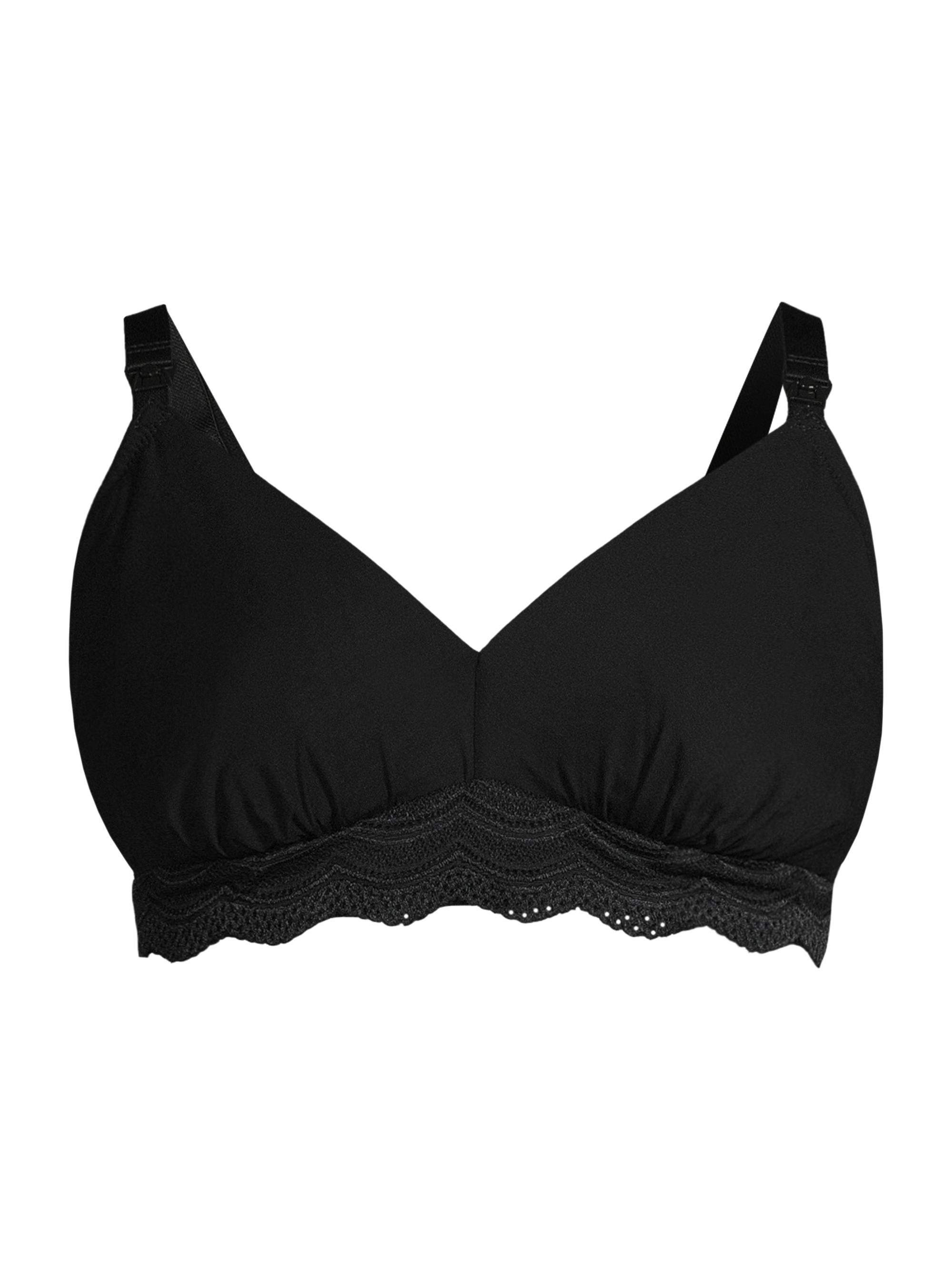 Cosabella Women's Ceylon Modal Curvy Nursing Bralette - Black