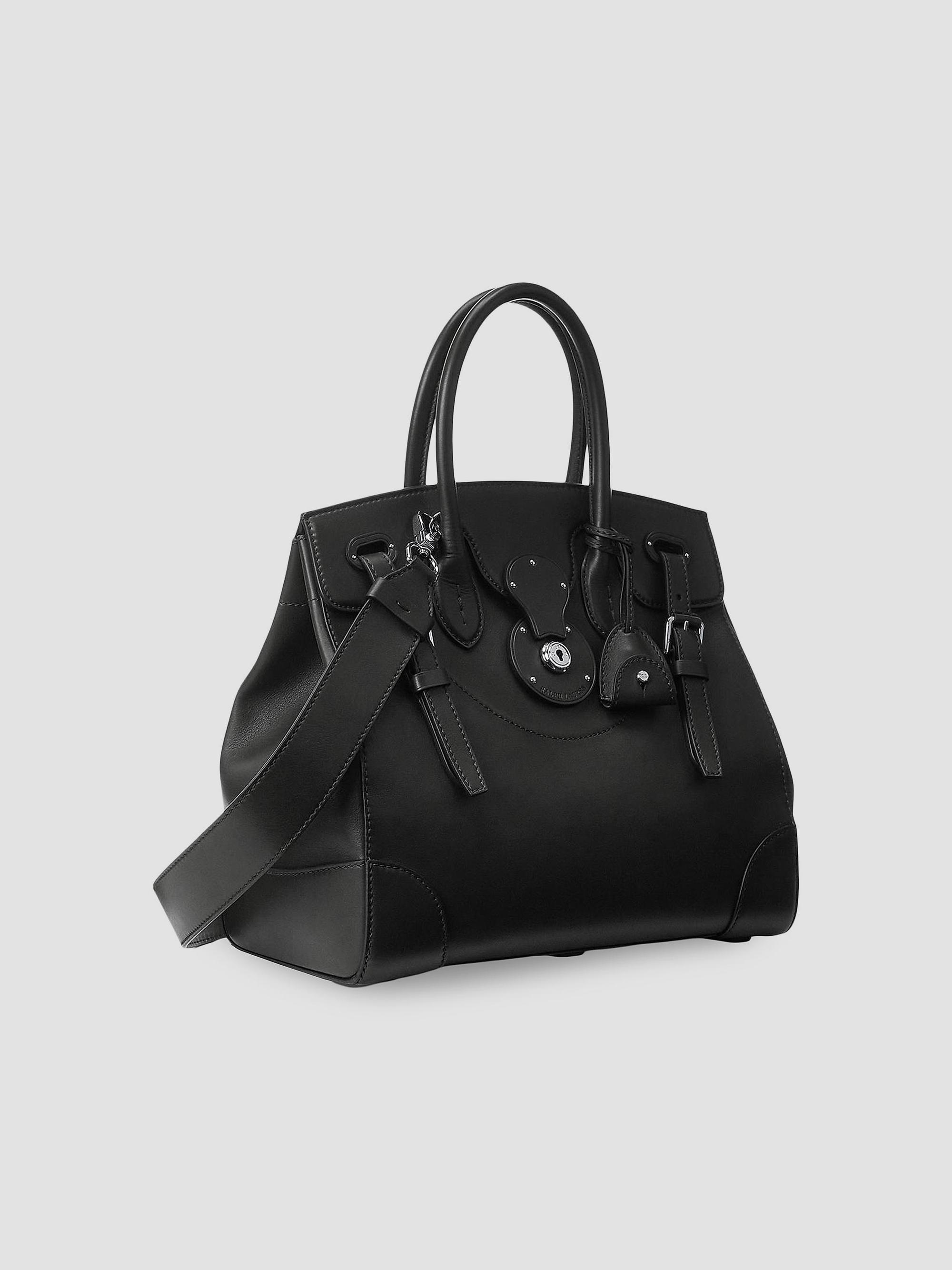 Ralph Lauren Purple Label Ricky ボストンバッグ黒 Ralph Lauren Collection Soft Ricky Leather Bag | Saks Fifth Avenue