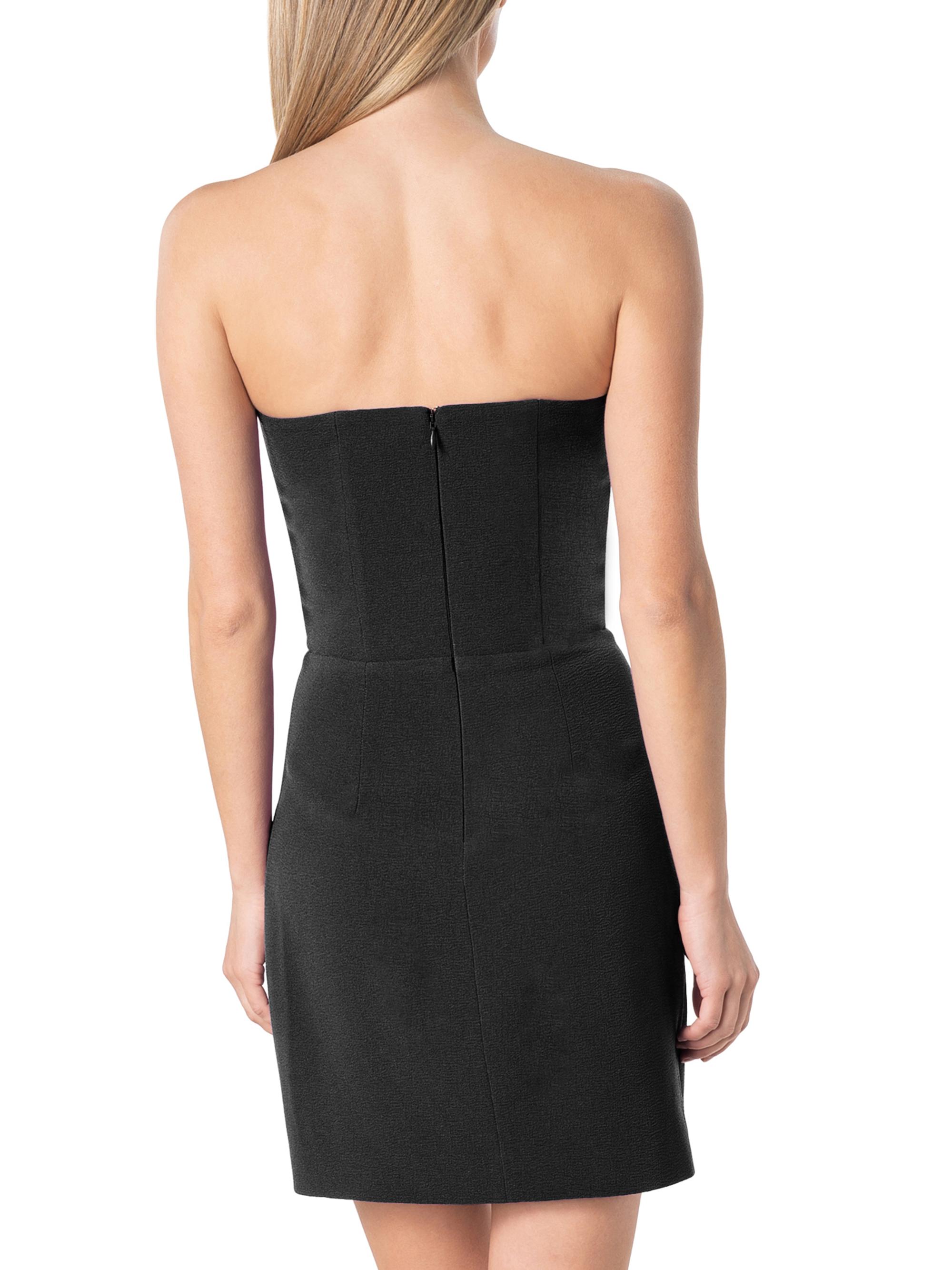 dress the population chloe dress Dress The Population Chloe Illusion Strapless Mini Dress