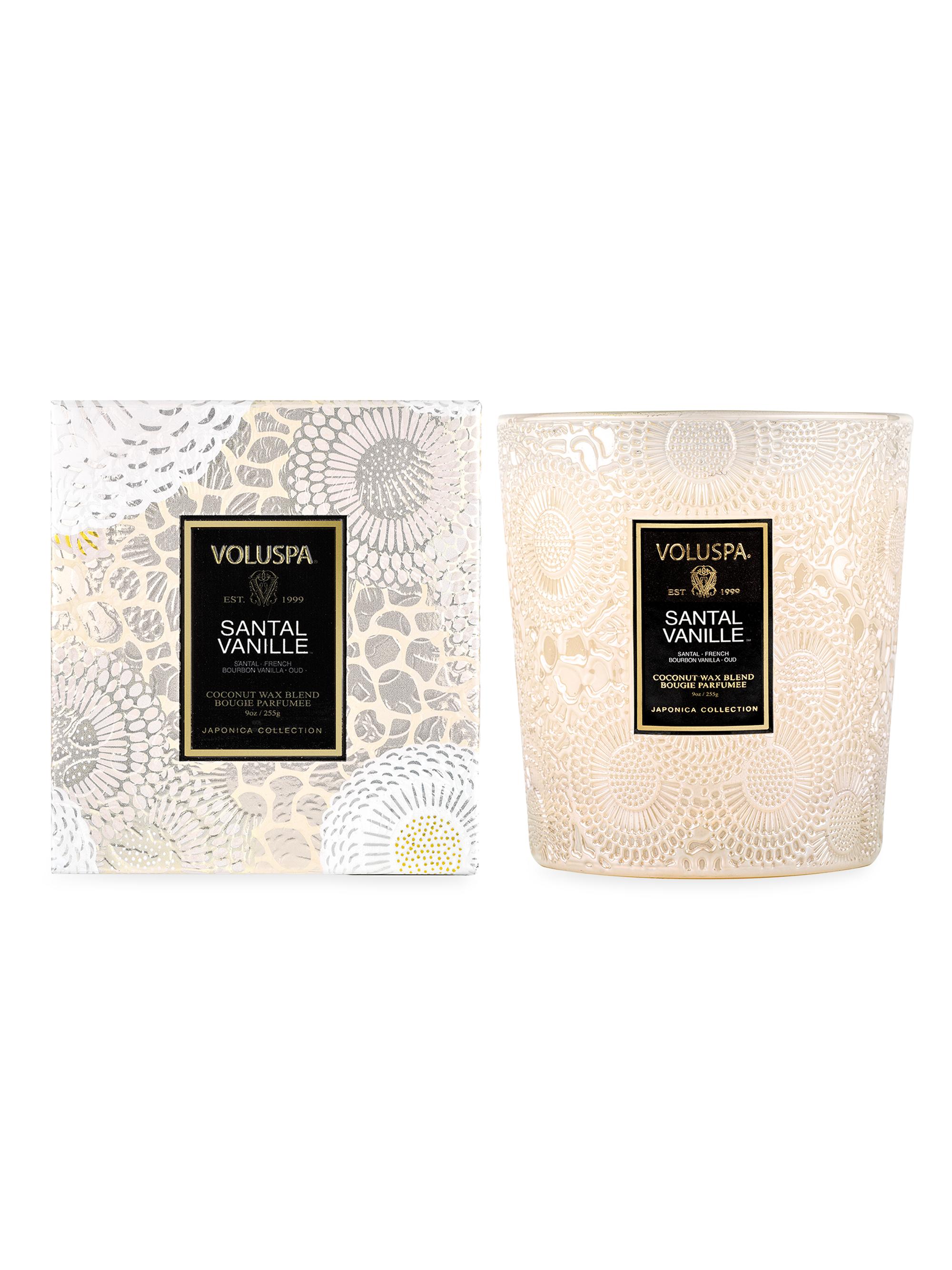 Voluspa Santal Vanille Boxed Classic Candle