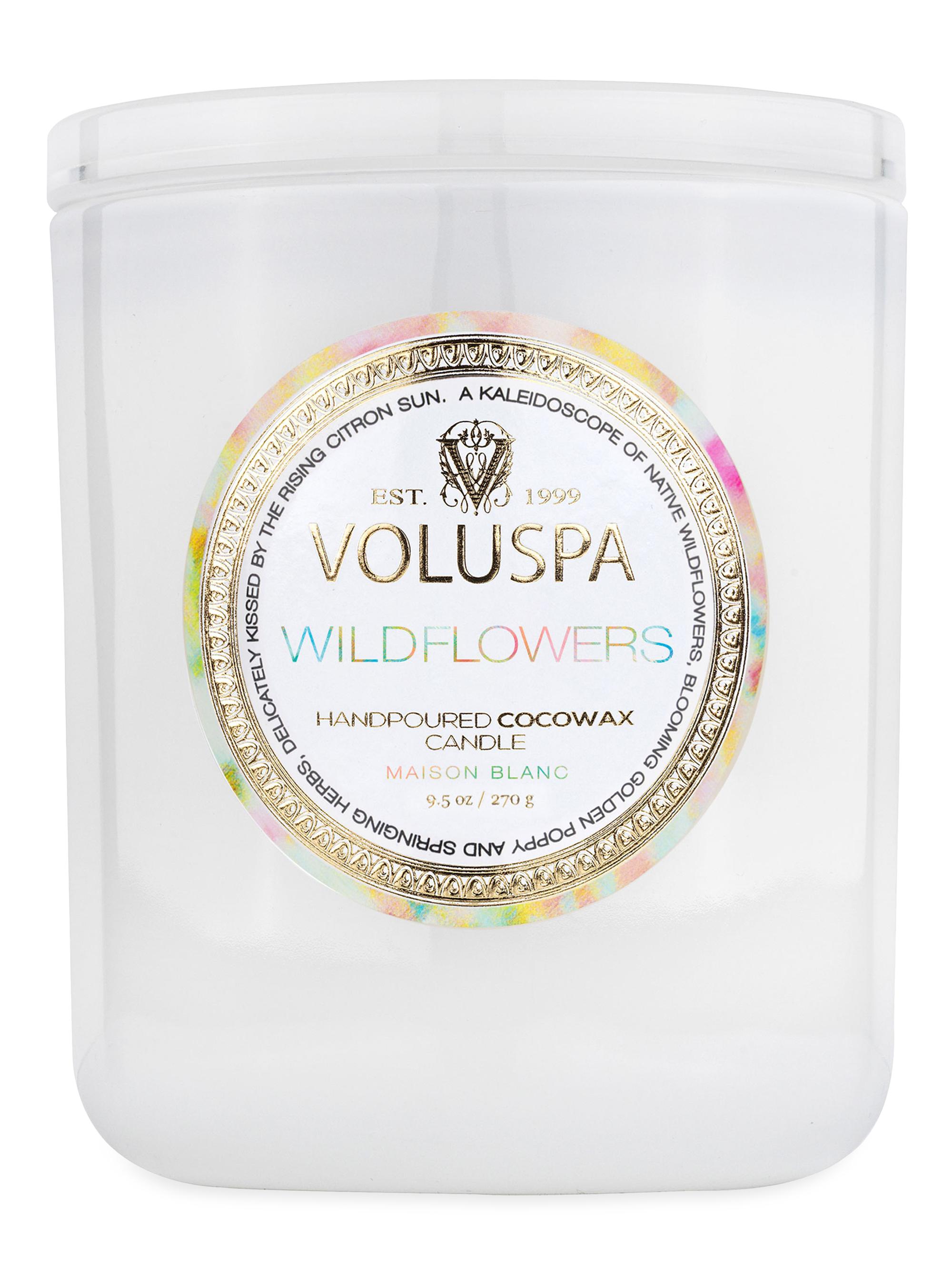 Voluspa Wildflowers Boxed Classic Candle