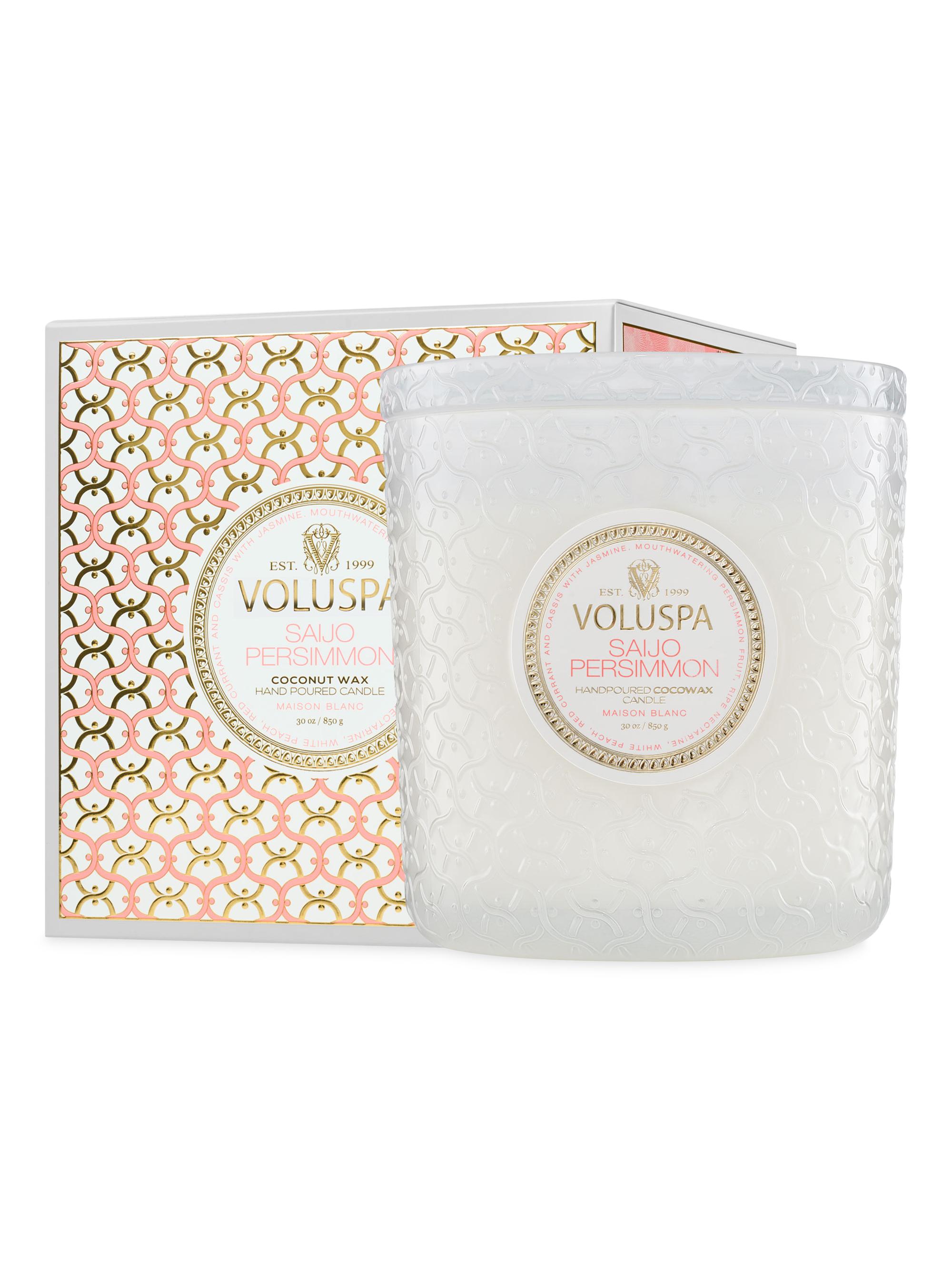 Voluspa Saijo Persimmon Luxe Candle