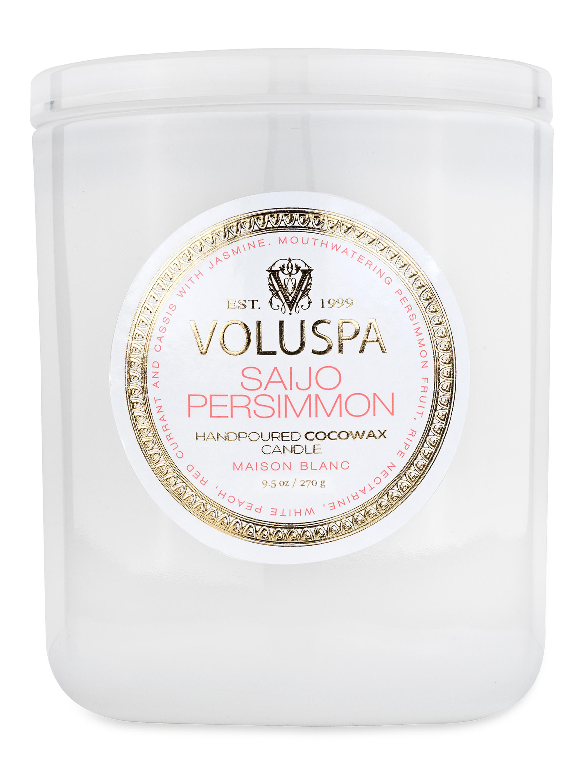 Voluspa Saijo Persimmon Boxed Classic Candle