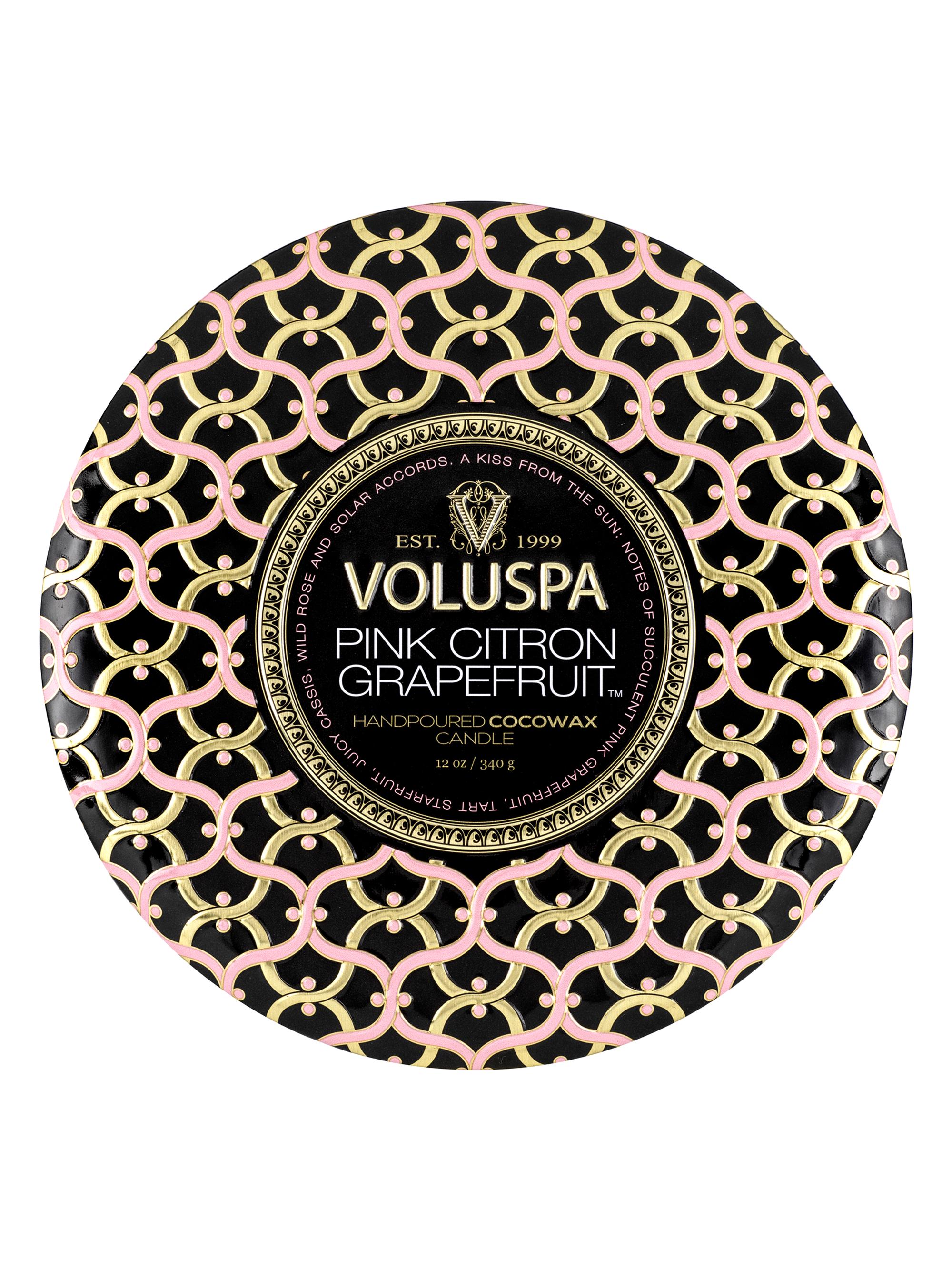 Voluspa Citron Grapefruit 3-Wick Tin