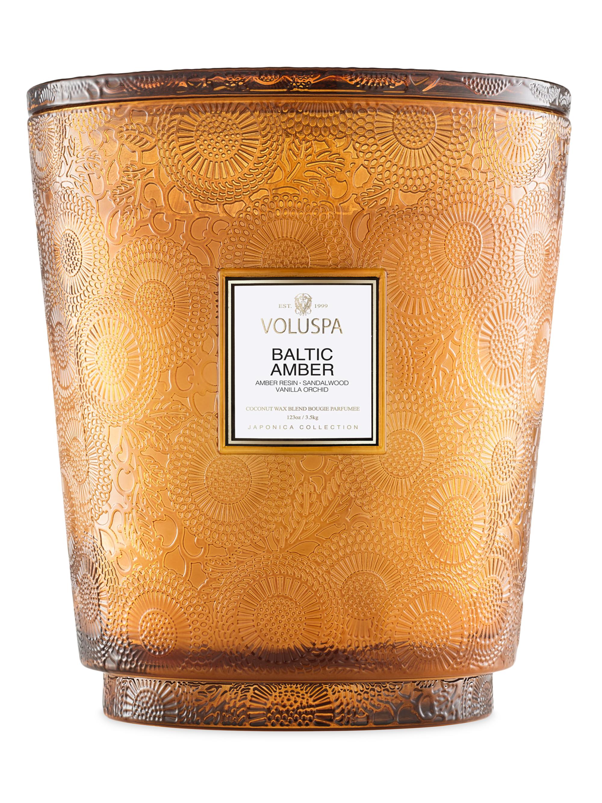 Voluspa Baltic Amber 5-Wick Hearth Candle