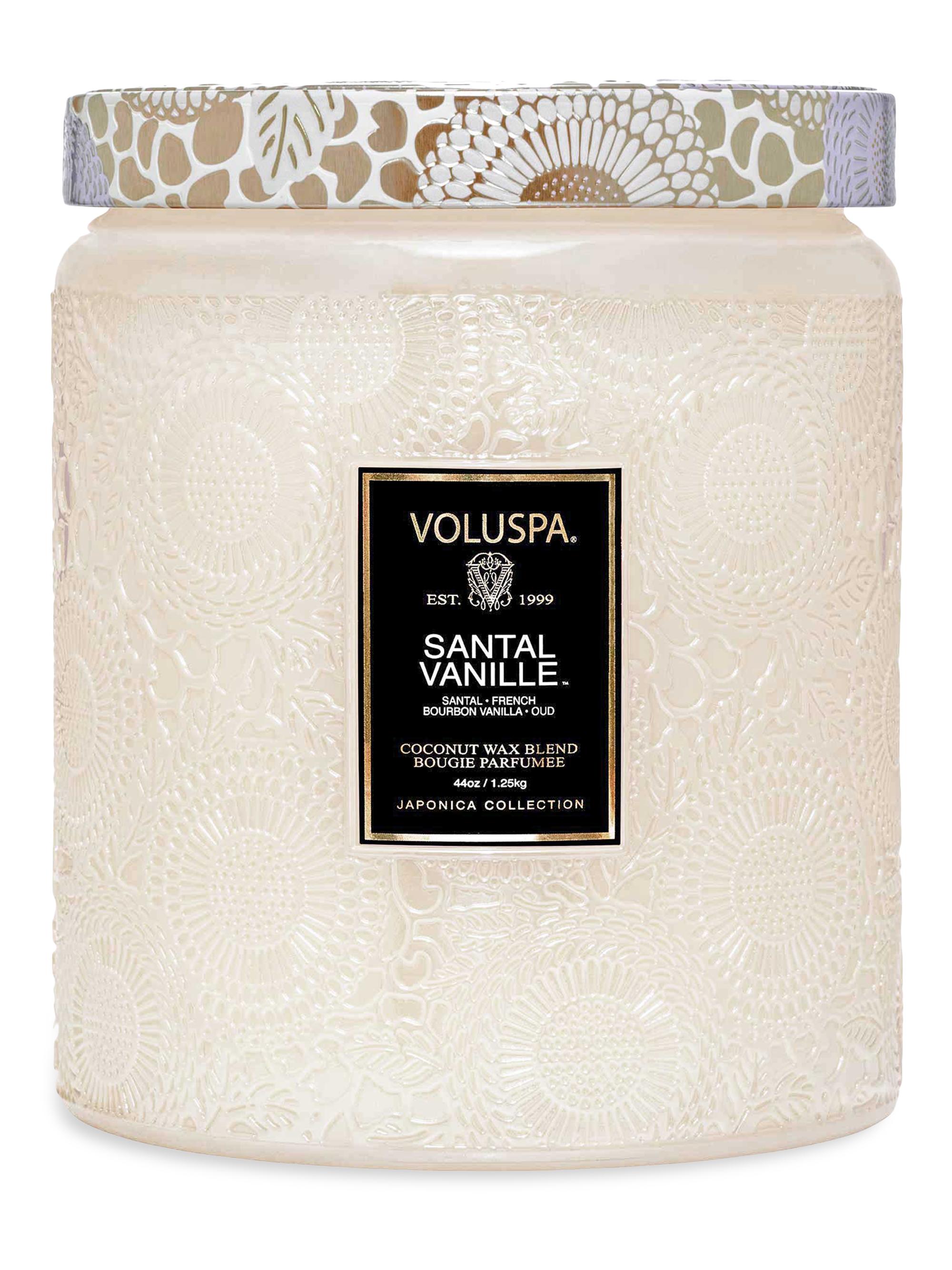 Voluspa Santal Vanille Luxe Jar Candle