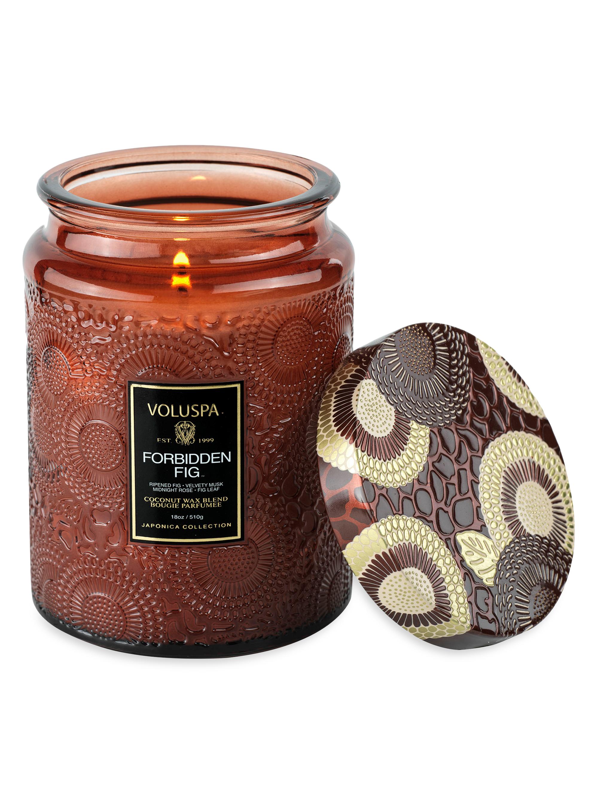 Voluspa Forbidden Fig Large Jar Candle