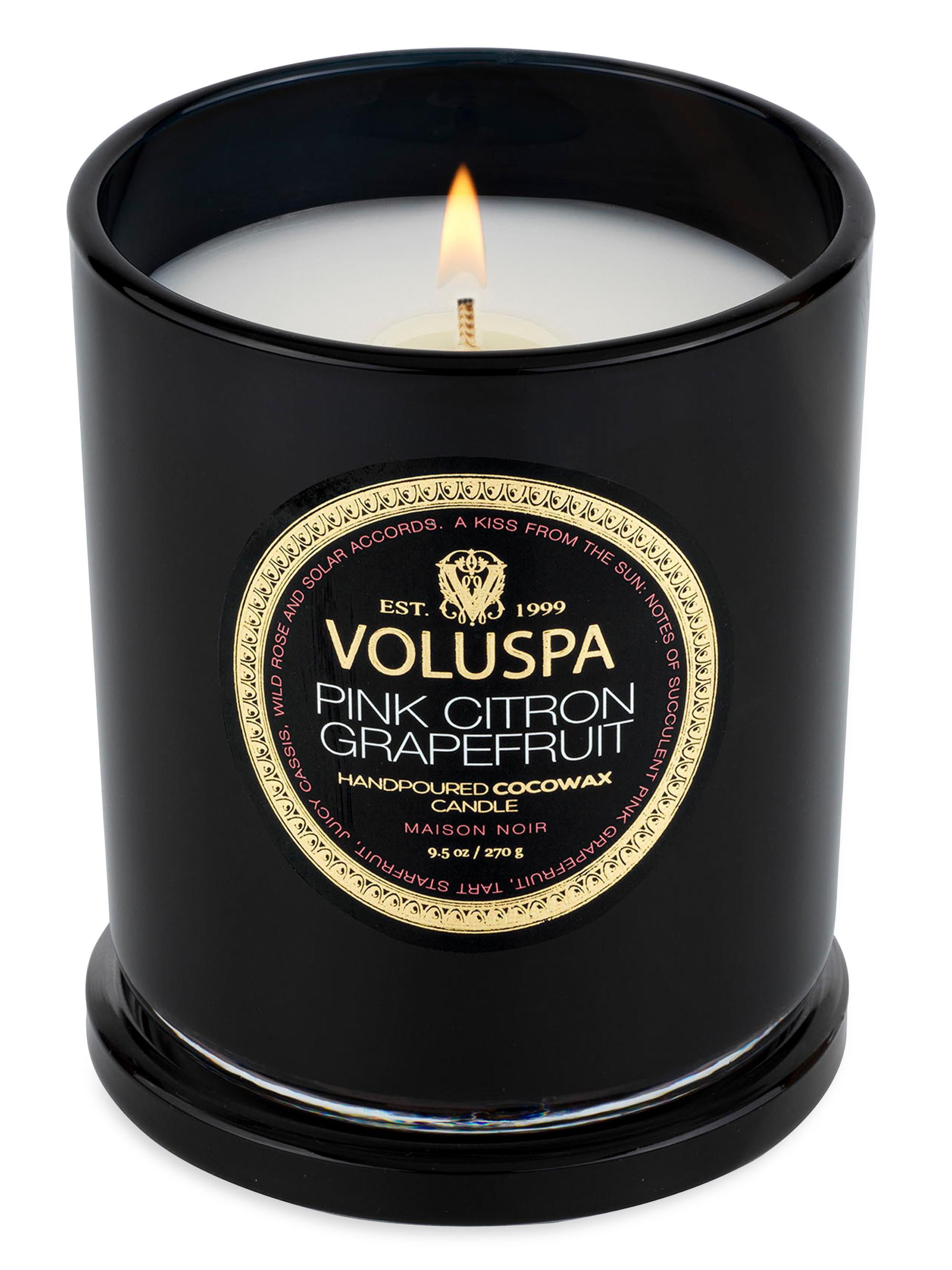 Voluspa Citron Grapefruit Boxed Classic Candle