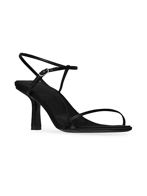 Shop The Row Bare Satin Slingback Sandals | Saks Fifth Avenue