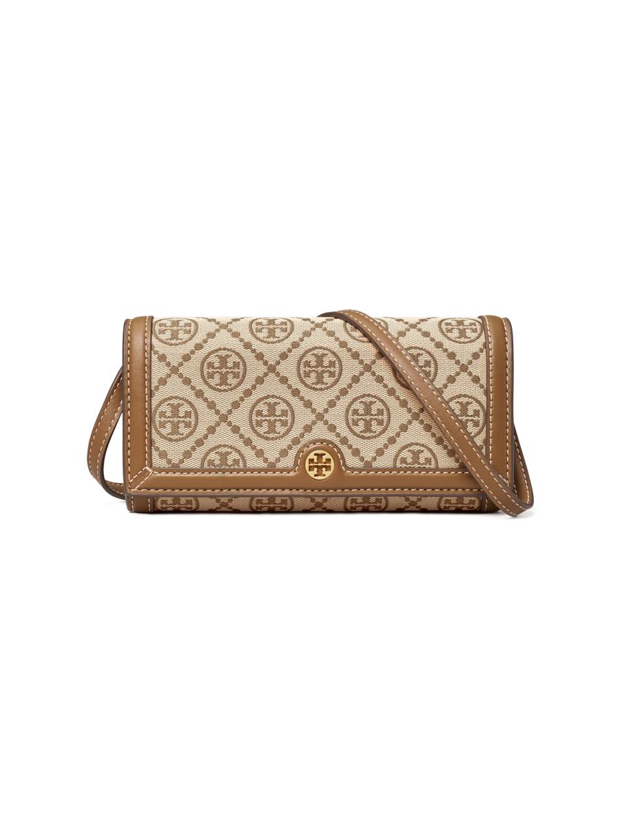 TORY BURCH 直営OUTLET MONOGRAM EMBOSSED WALLET CROSSBODY Paloma. TORY BURCH T MONOGRAM PATENT EMBOSSED WALLET CROSSBODY