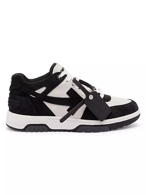 Off-White Out Of Office Black Sneakers New