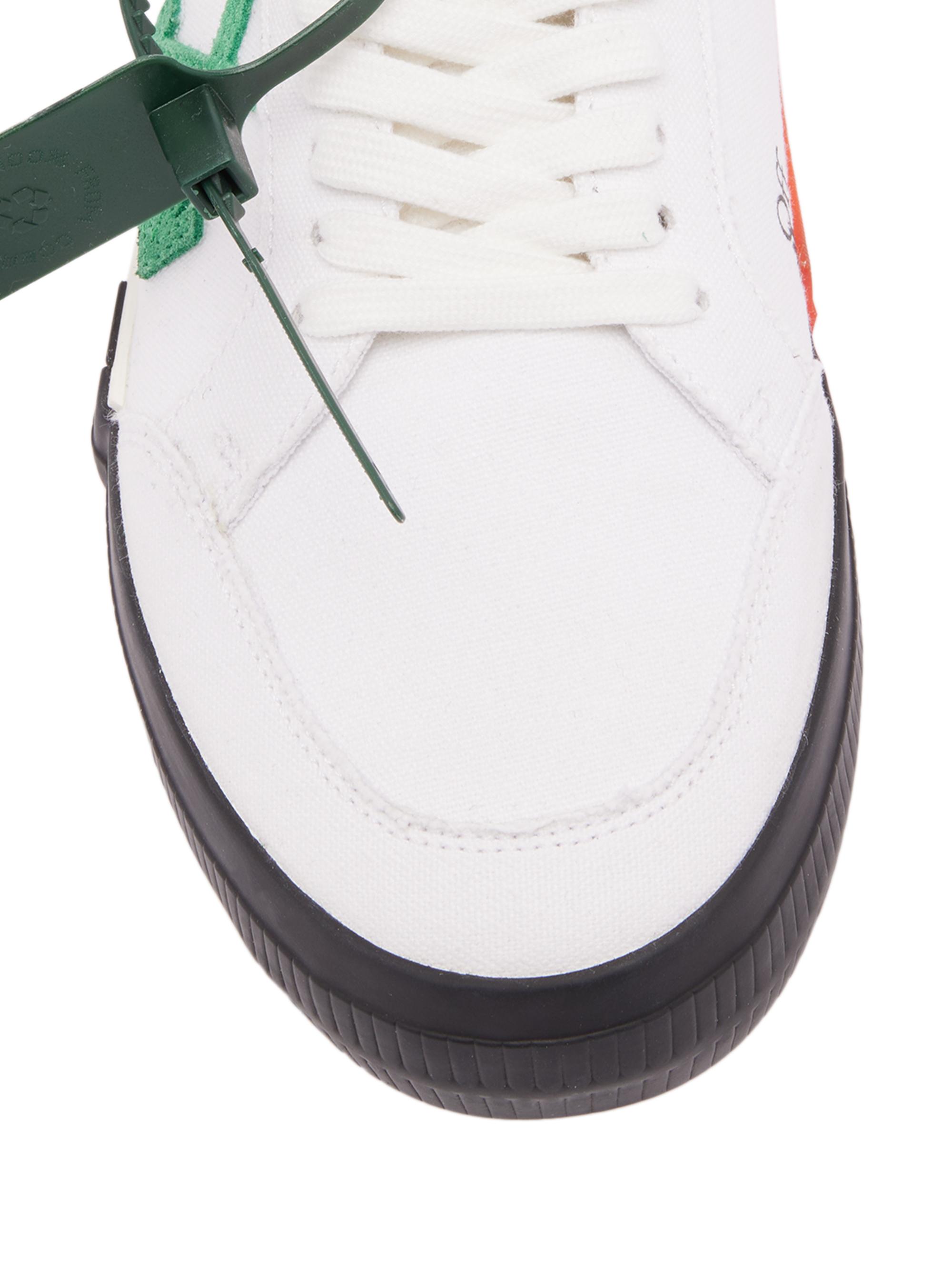 Off-White Vulcanized Canvas Low-Top Sneakers | Saks Fifth Avenue