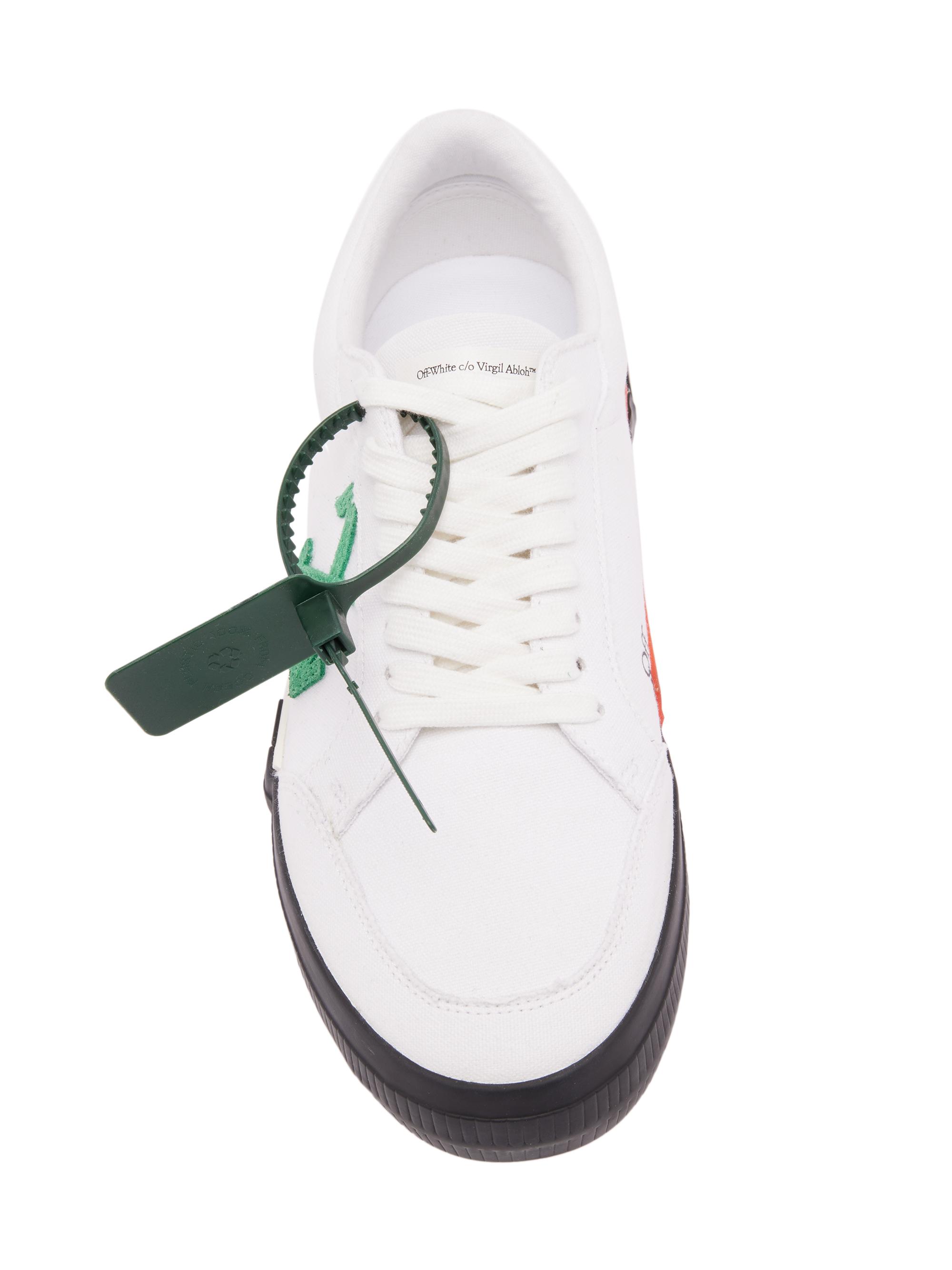 Off-White Vulcanized Canvas Low-Top Sneakers | Saks Fifth Avenue