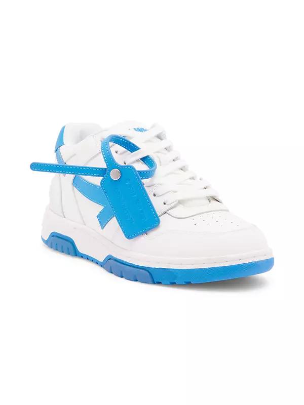 Off-White Out of Office low-top Leather Trainers Baby Blue - 7