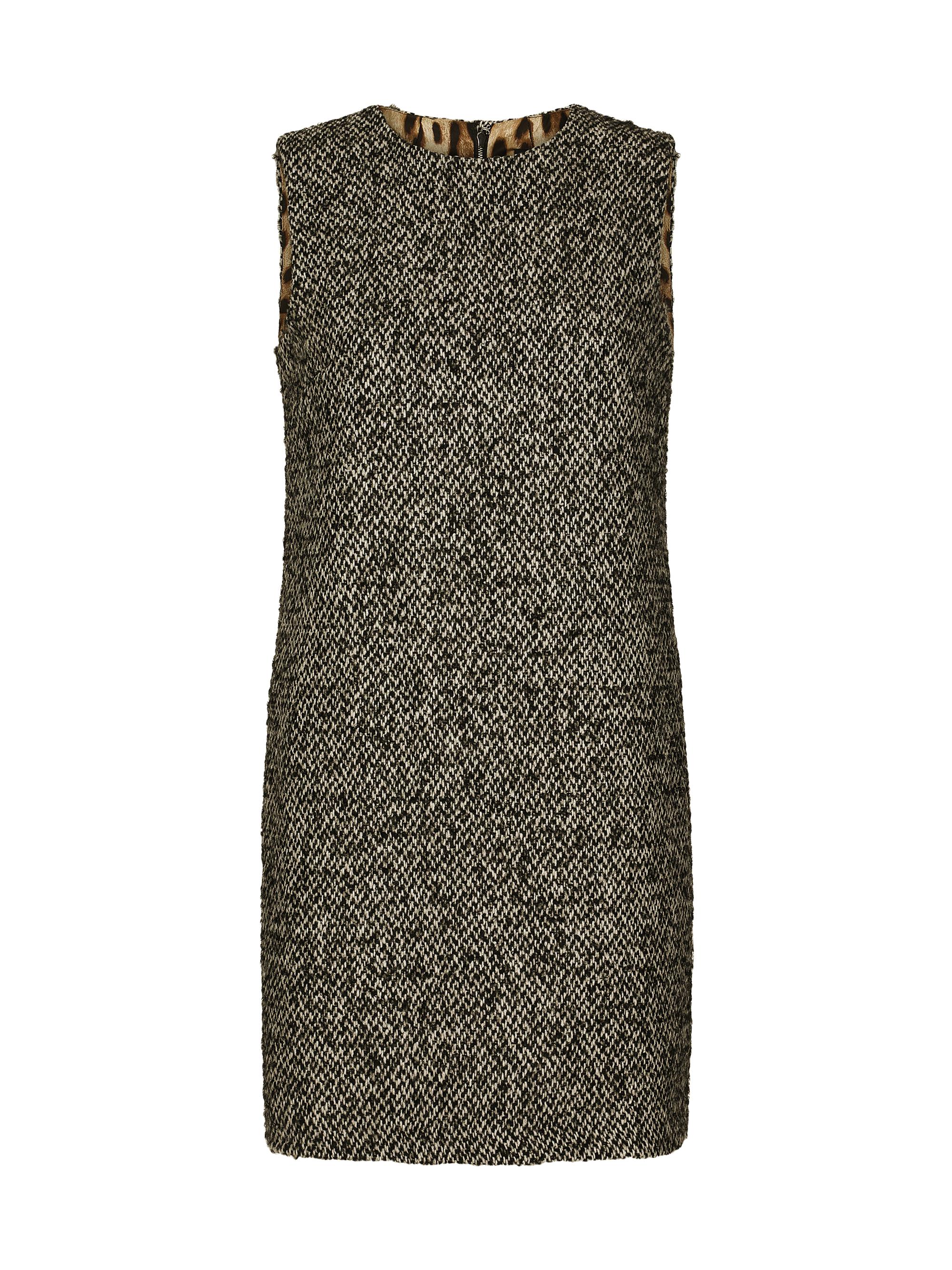 Dolce & Gabbana Women's Tweed Sleeveless A-Line Minidress - Fantasia