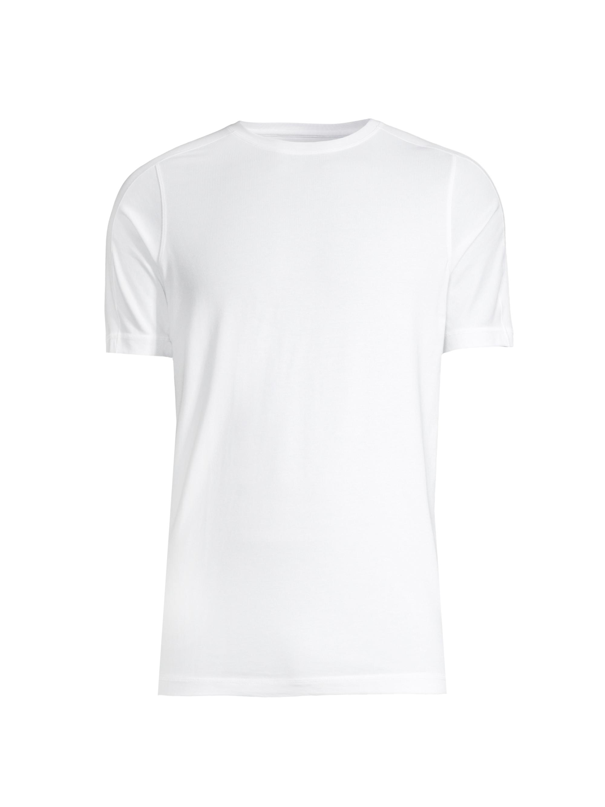 Mack Weldon Men's 18-Hour Jersey Crewneck T-Shirt - White