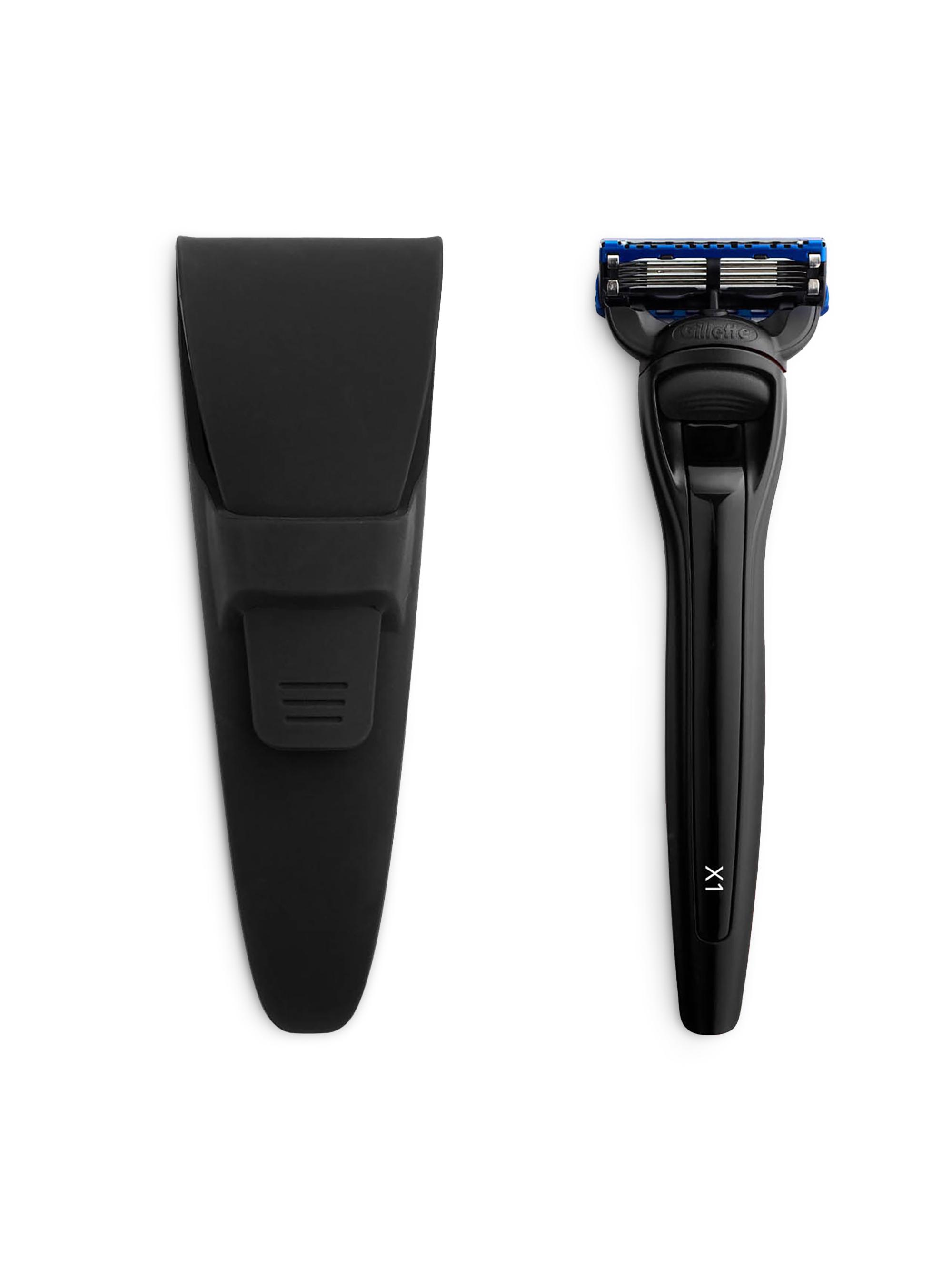 Bolin Webb Men's X1 2-Piece Razor & Case Set - Black