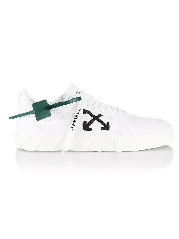 Off-White Low Vulcanized Leather Sneakers