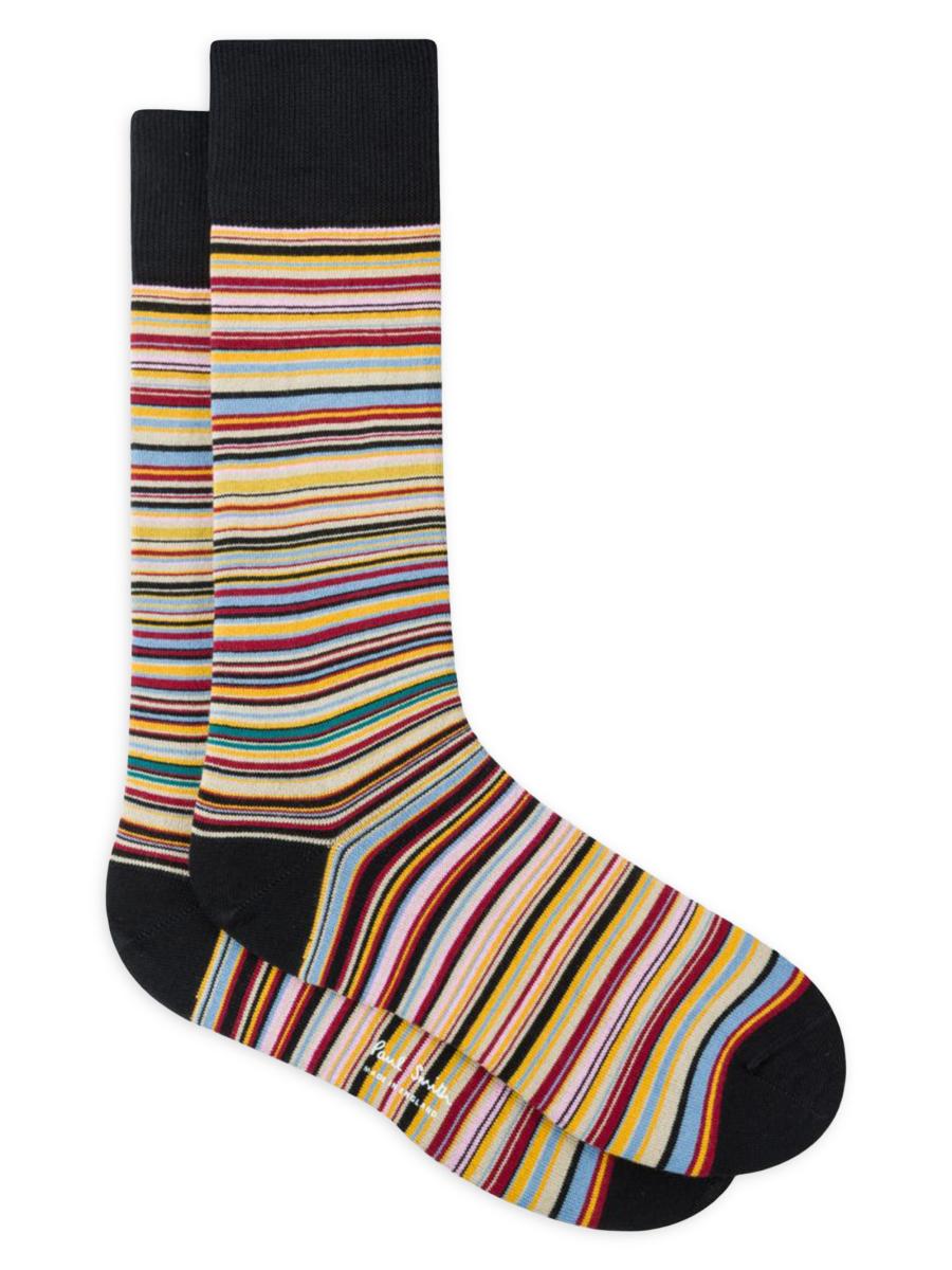 Paul Smith Rainbow Multistripe Socks | Saks Fifth Avenue