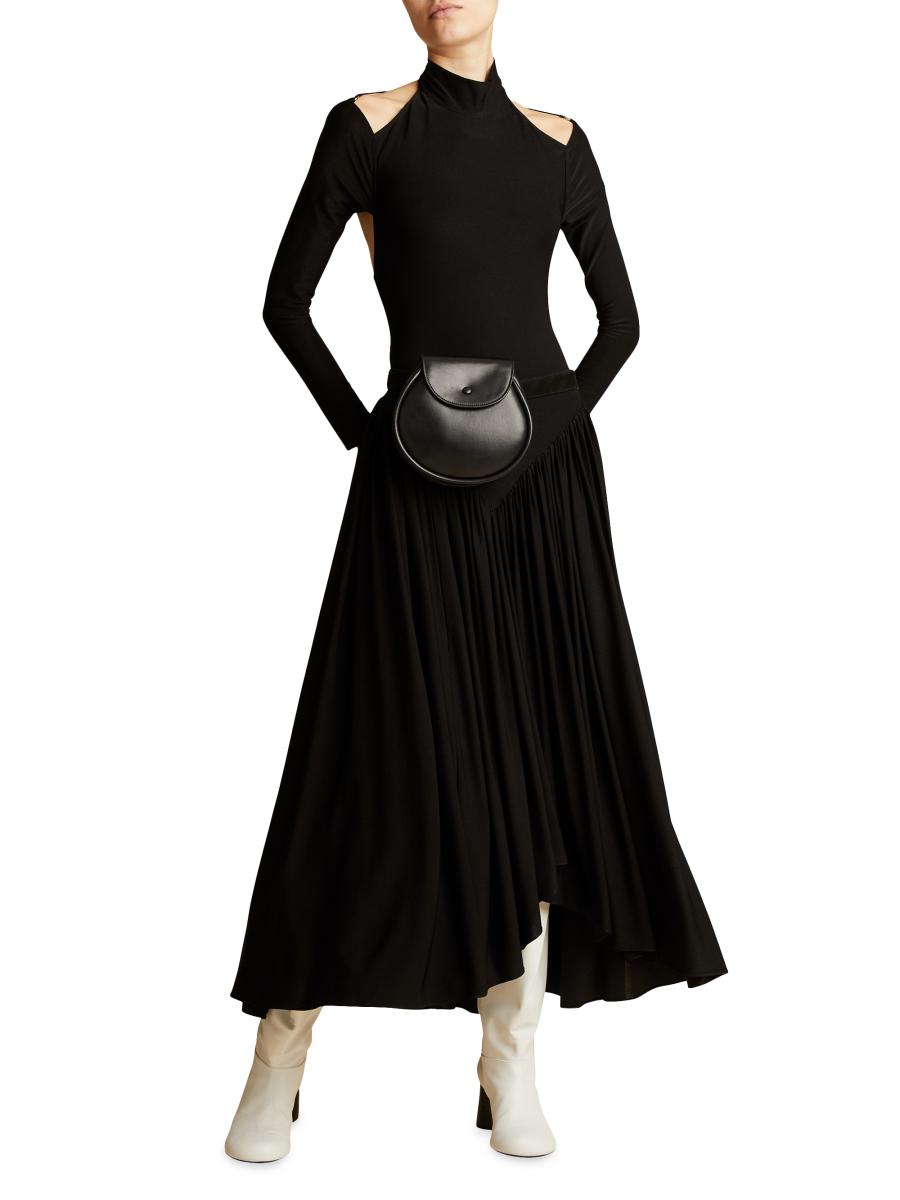 【送料&関税込】Khaite Dasa Midi Dress Khaite Dasa Midi-Dress | Saks Fifth Avenue