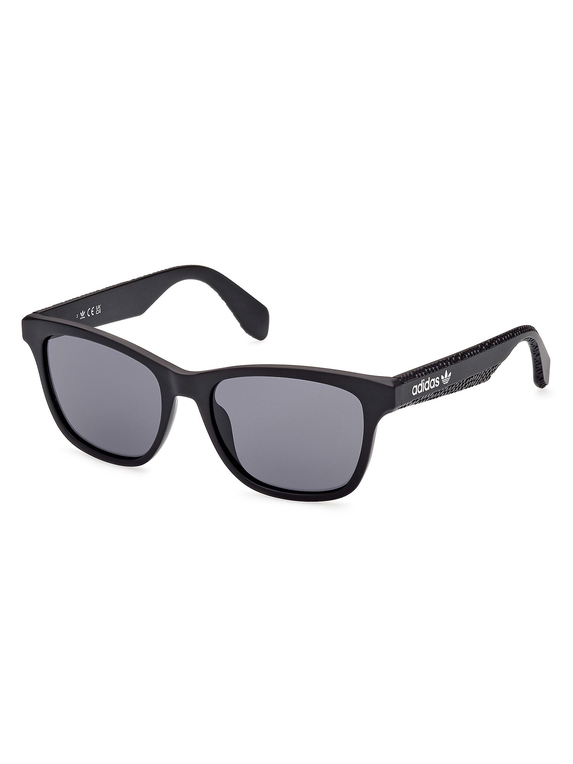 adidas Men's Injected 54MM Rectangular Sunglasses - Black