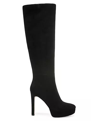 Dali Suede High-Heel Boots