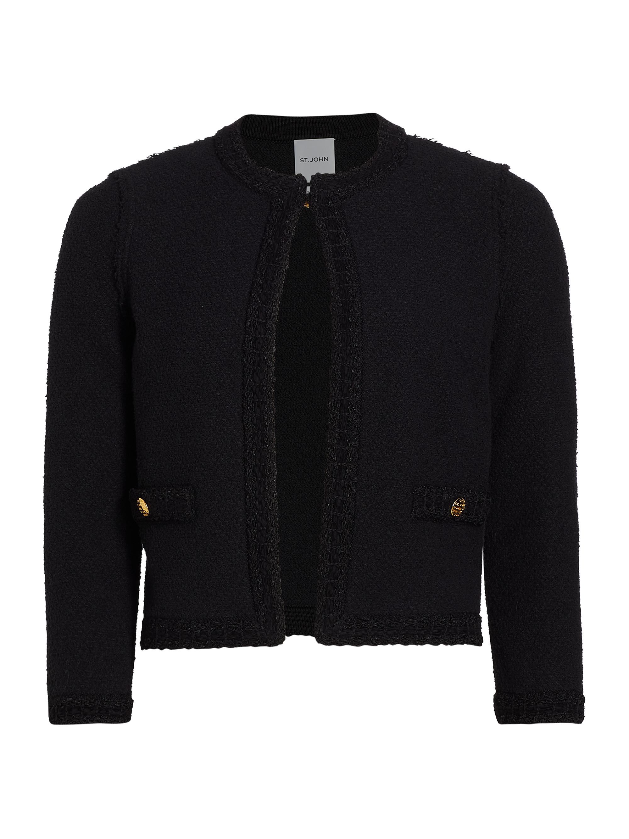 St. John Compact Boucle Knit Jacket | Saks Fifth Avenue
