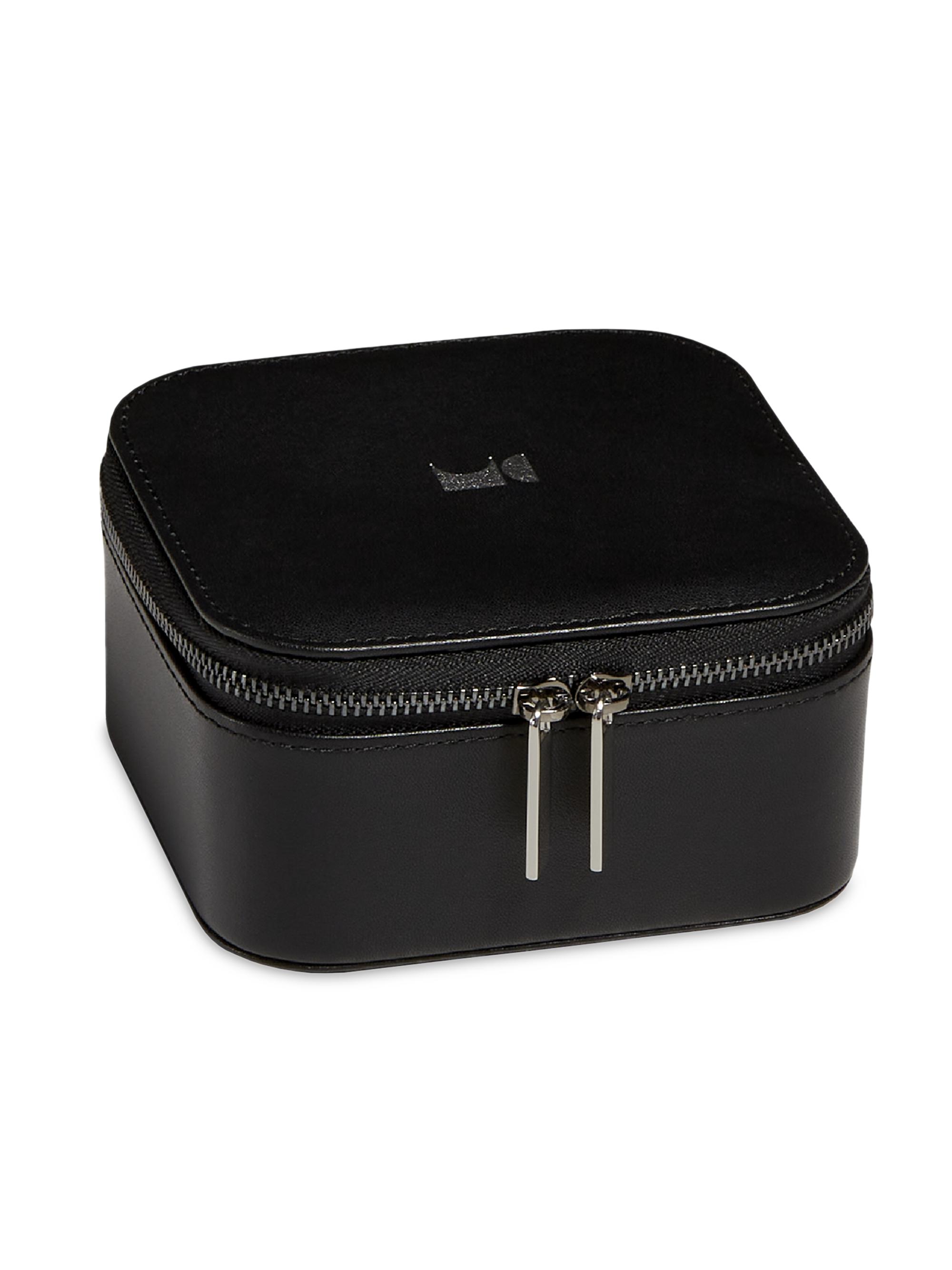 Mycube Leather Jewelry Case - Black