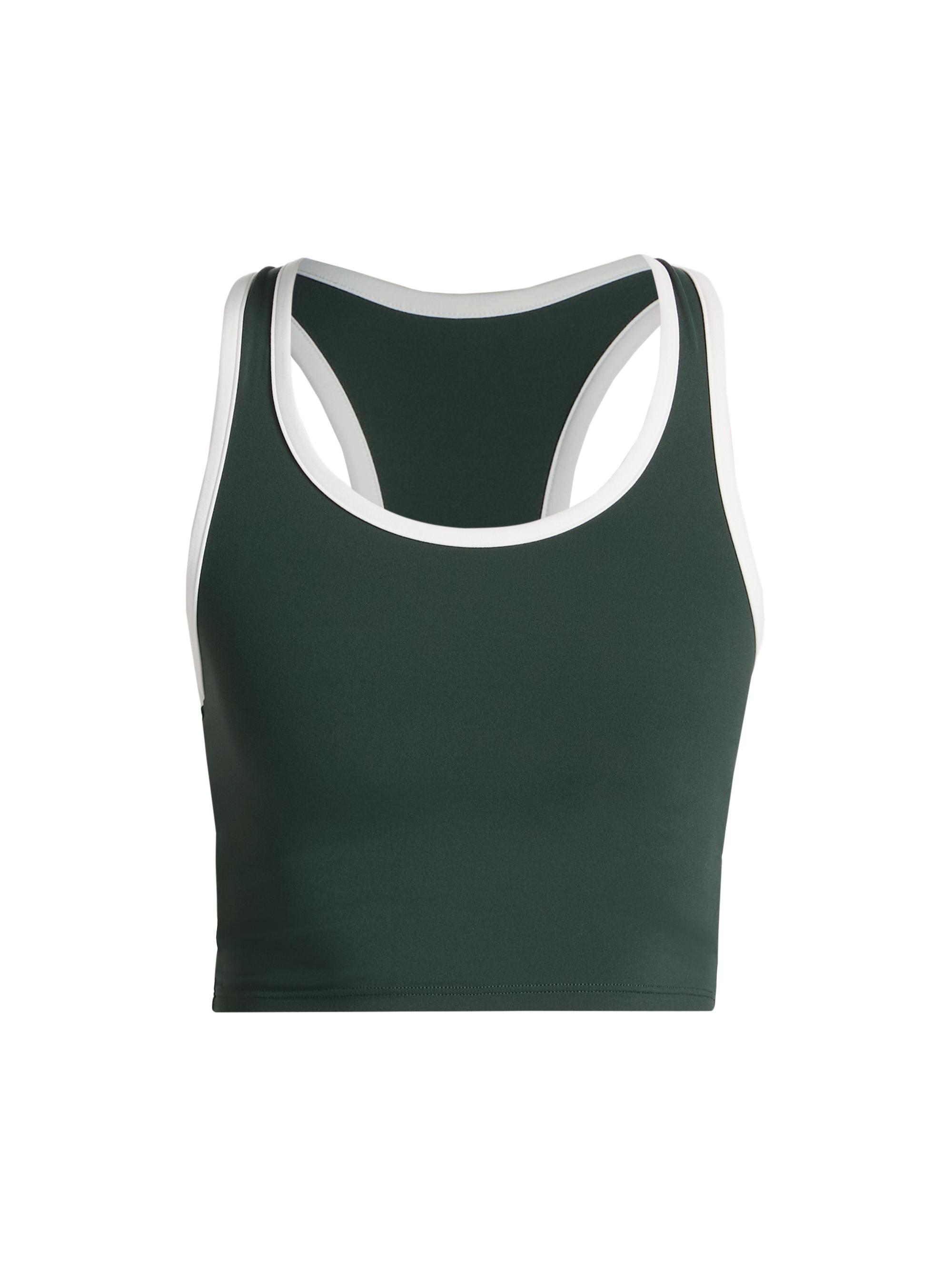 Splits59 Women's Amber Racerback Bralette - Military White