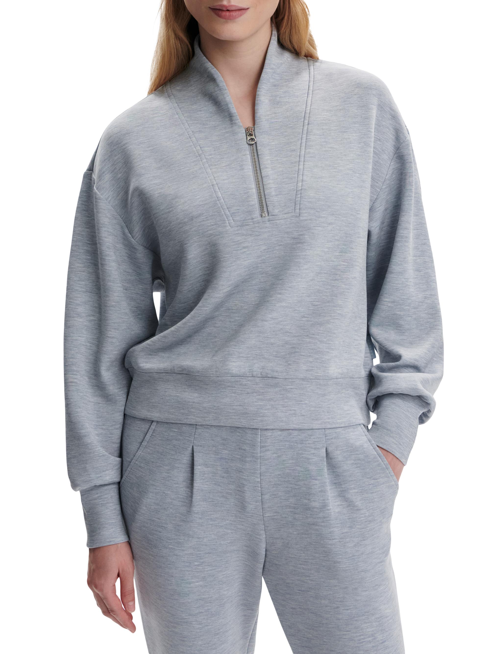 Varley Women's Davidson Quarter-Zip Sweatshirt - Mid Blue Marl