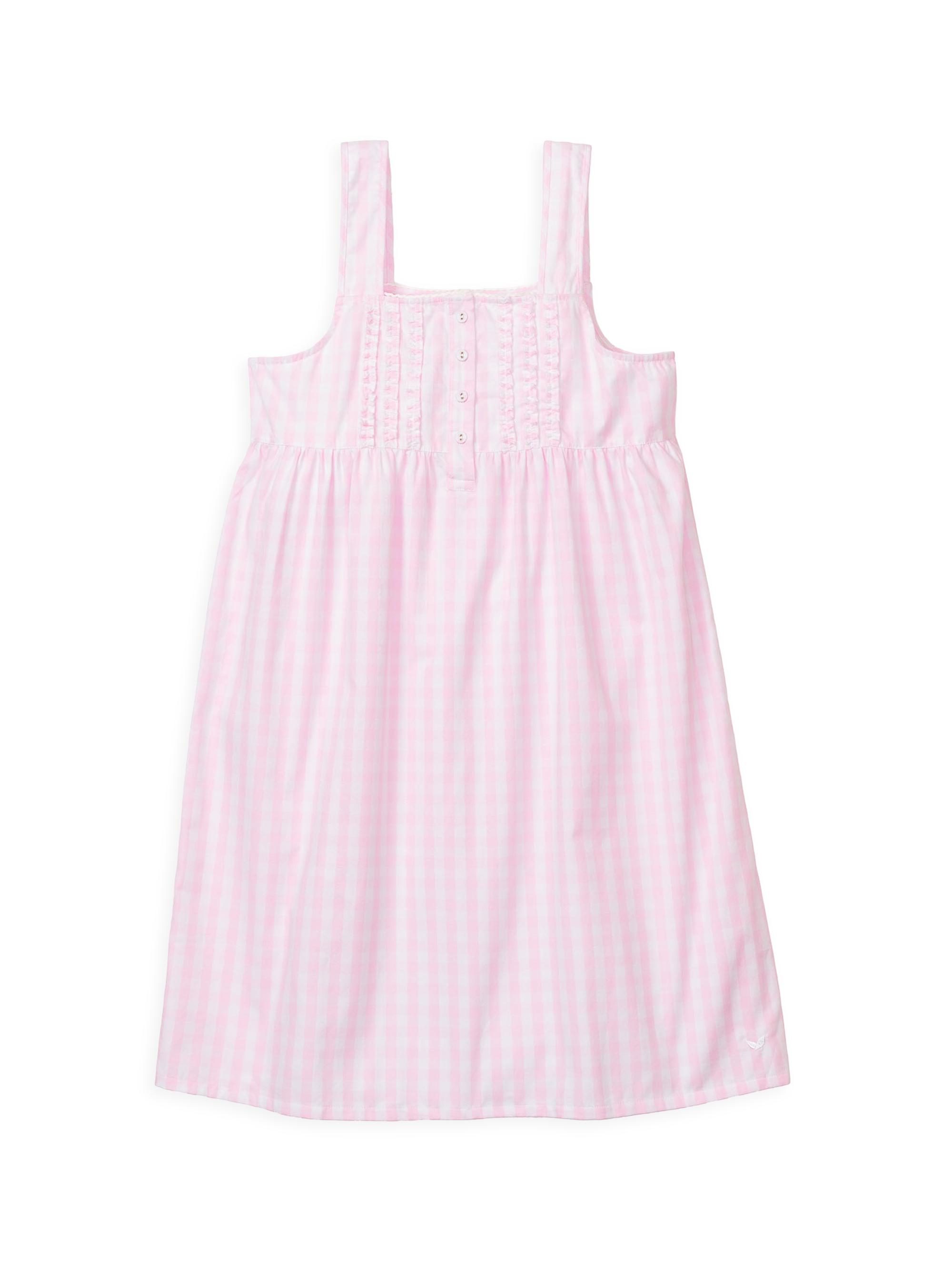 Petite Plume Gingham Charlotte Nightgown - Pink