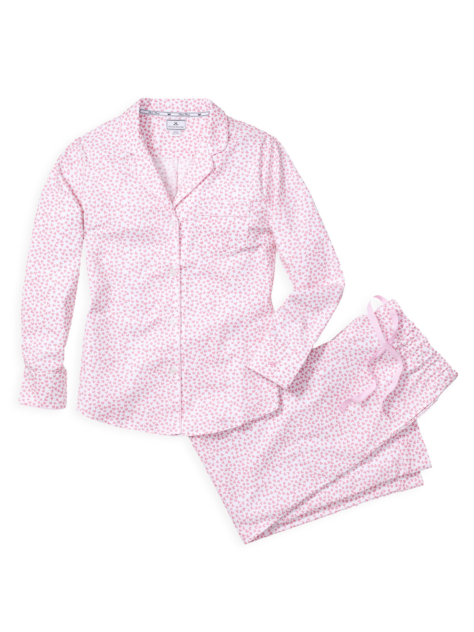 Petite Plume Women's Sweethearts Pajama Set - Pink