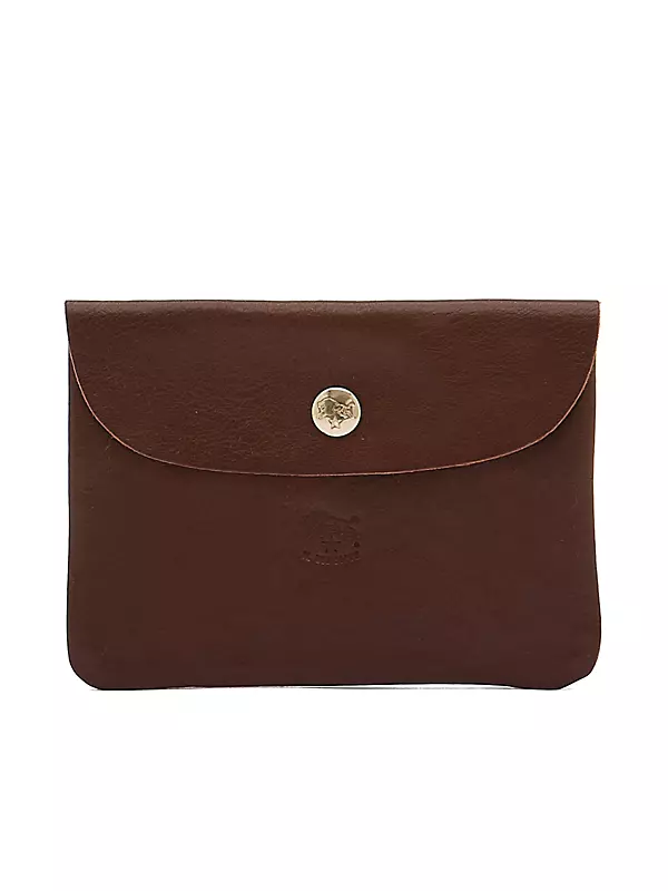 Classic Leather Envelope Card Case