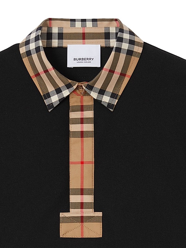 Shop Burberry Little Boy's & Boy's Johane Vintage Check-Trim Shop Burberry Little Boy's & Boy's Johane Vintage Check-Trim