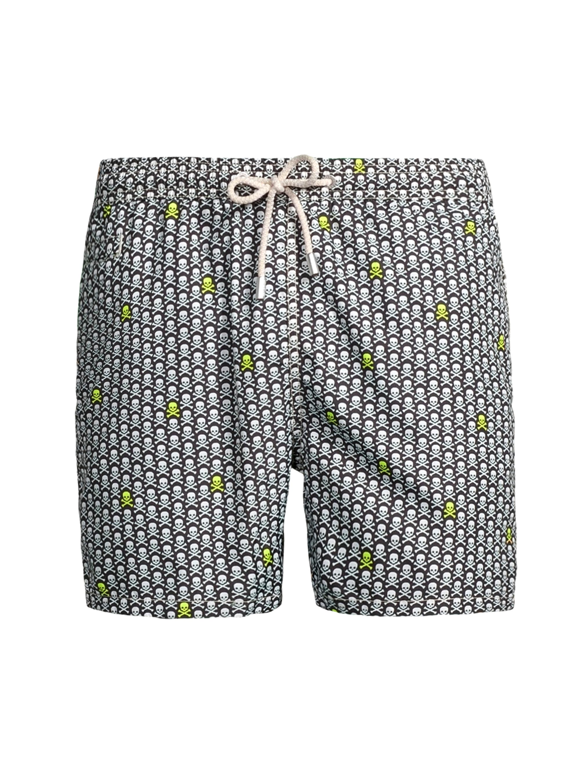 MC2 Saint Barth Men's Ultralight Printed 70s Swim Shorts - Mormont