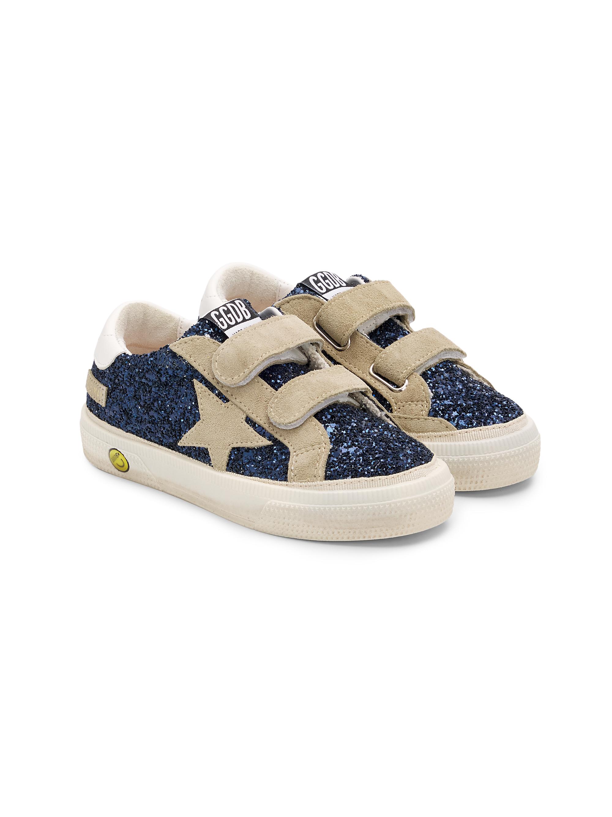 Golden Goose Baby Girl's, Little Girl's & Girl's Old School Glittery Sneakers - Night Blue 10 (Toddler)