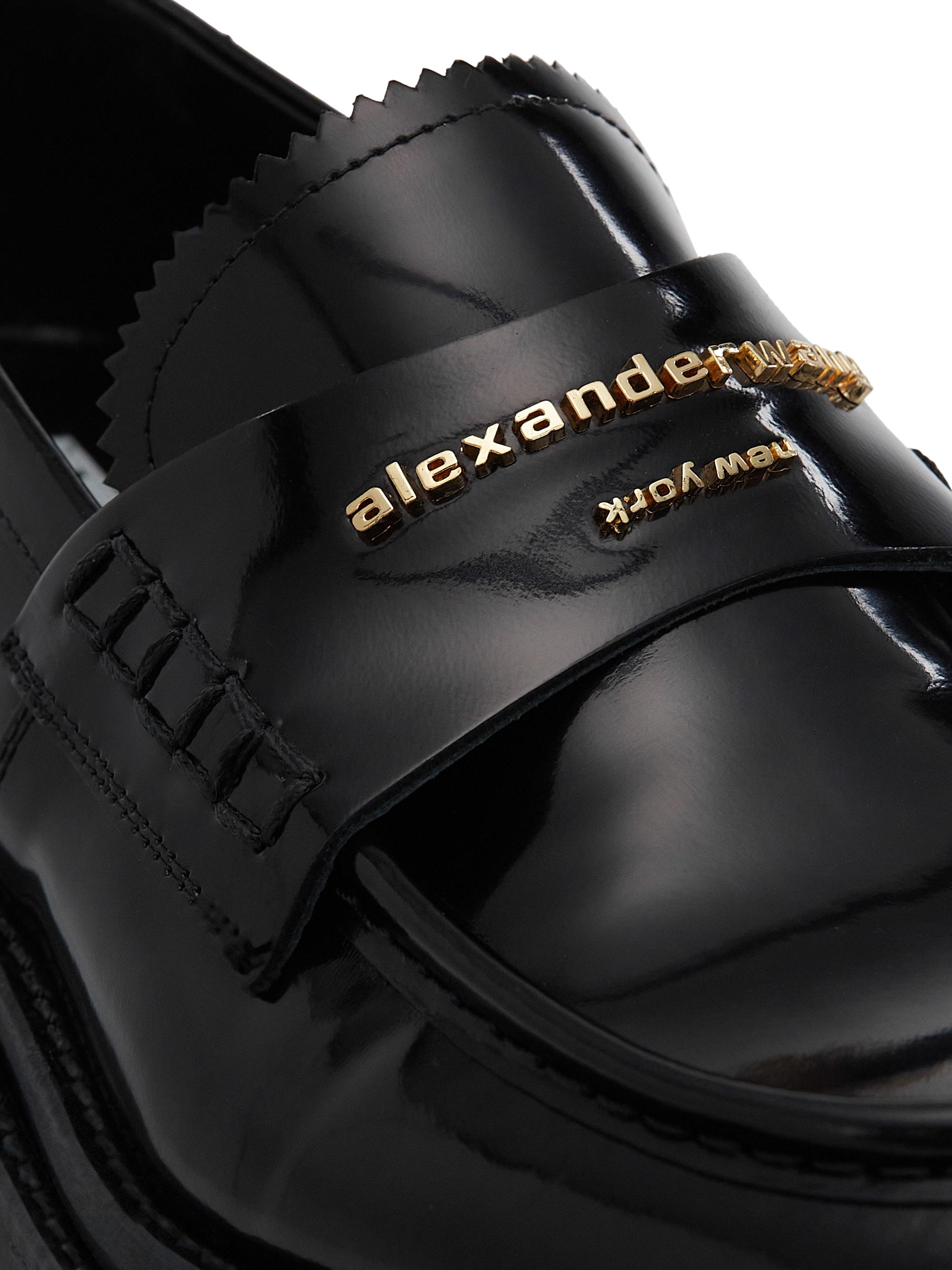 Alexander Wang Carter Leather Platform Loafers | Saks Fifth