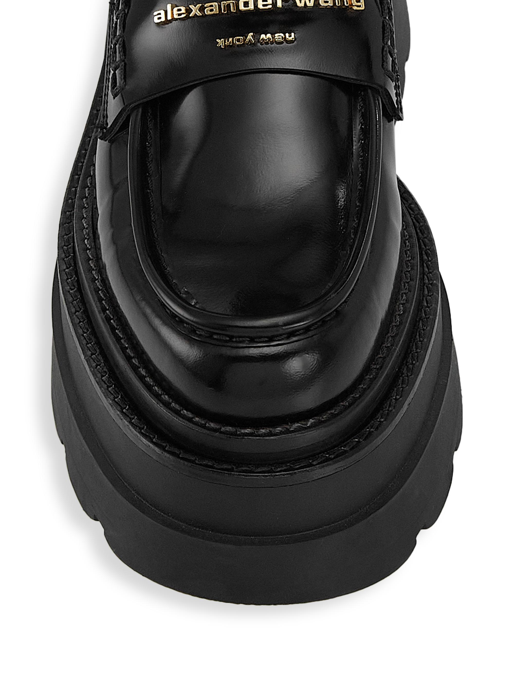 Carter 75mm Ankle Platform Boot In Rubber