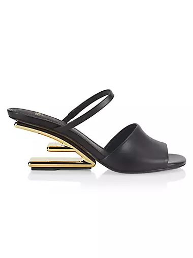 Fendi First Leather Mules