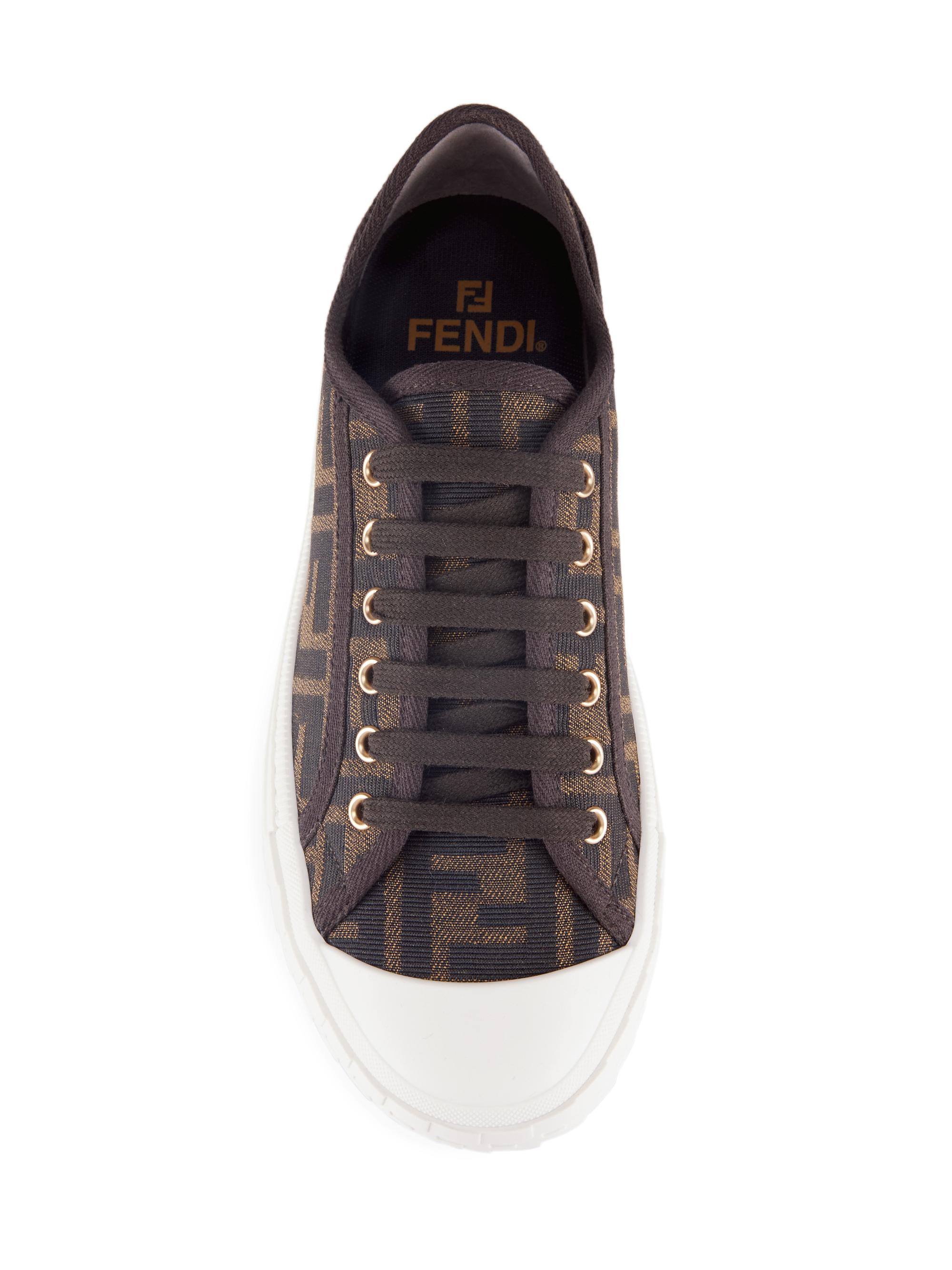 FENDI 　♡I♡ Fendi FF Logo Low-Top Sneakers | Saks Fifth Avenue