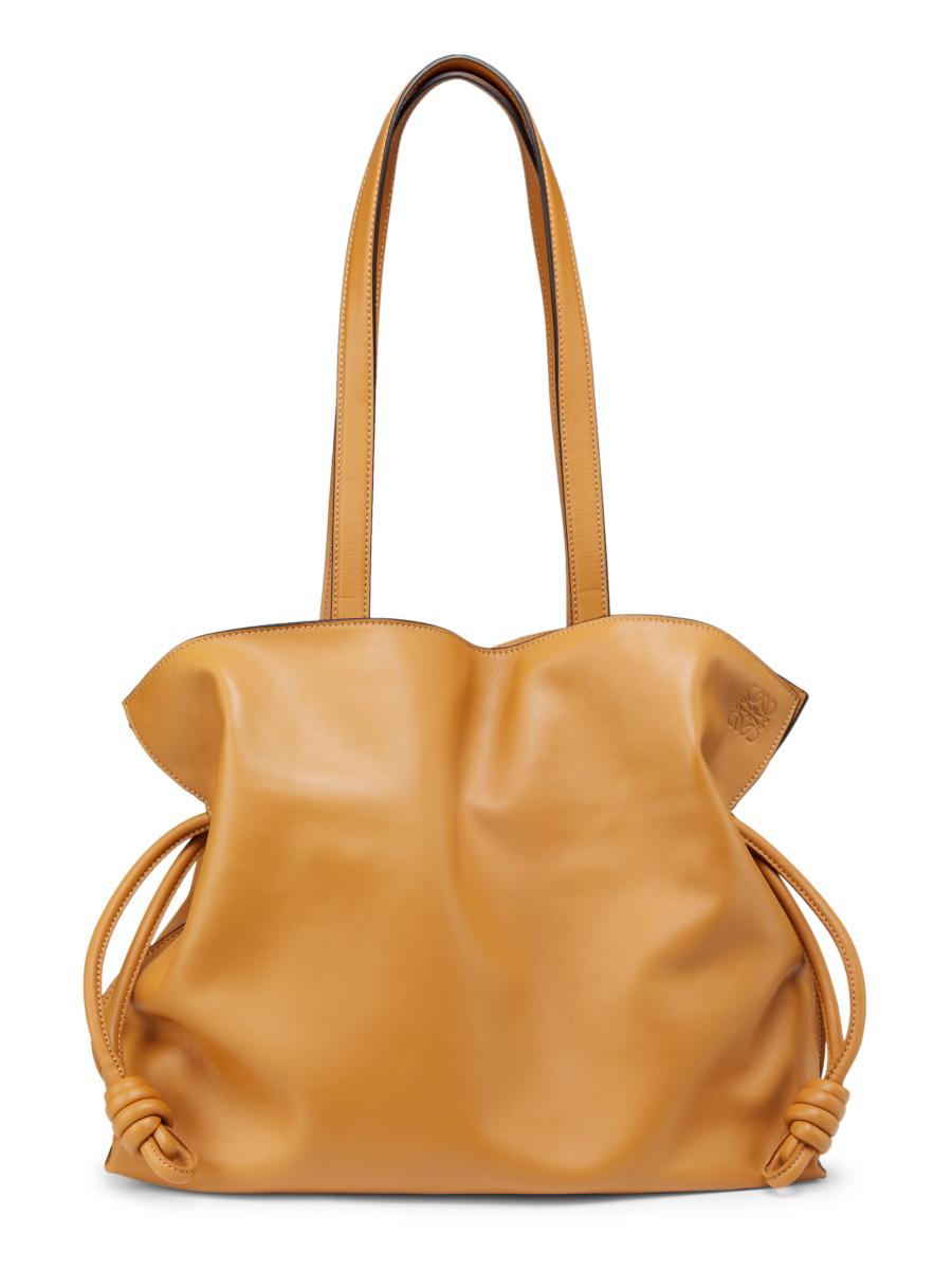 LOEWE Large Flamenco Leather Clutch | Saks Fifth Avenue