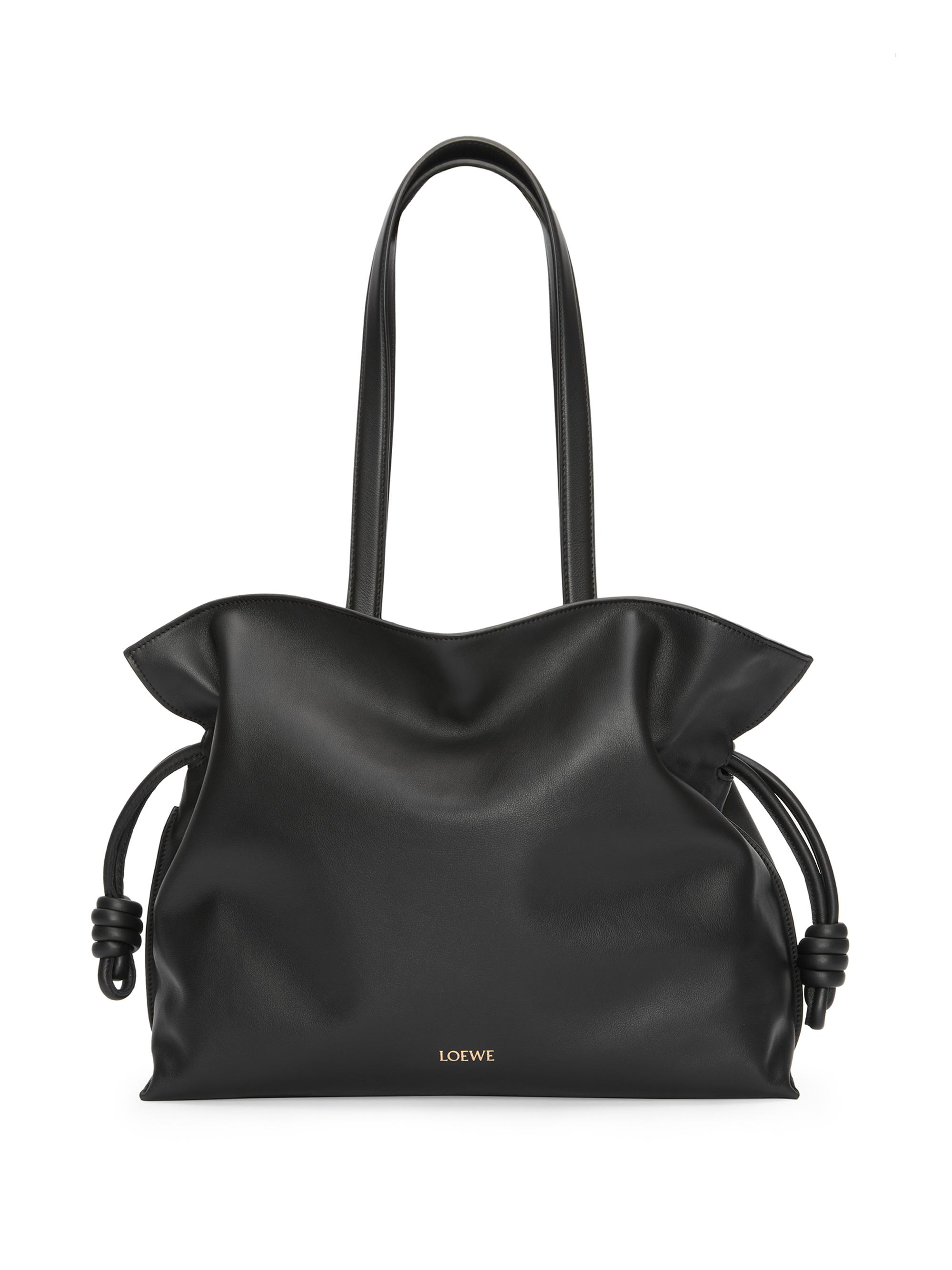 LOEWE Large Flamenco Leather Clutch | Saks Fifth Avenue