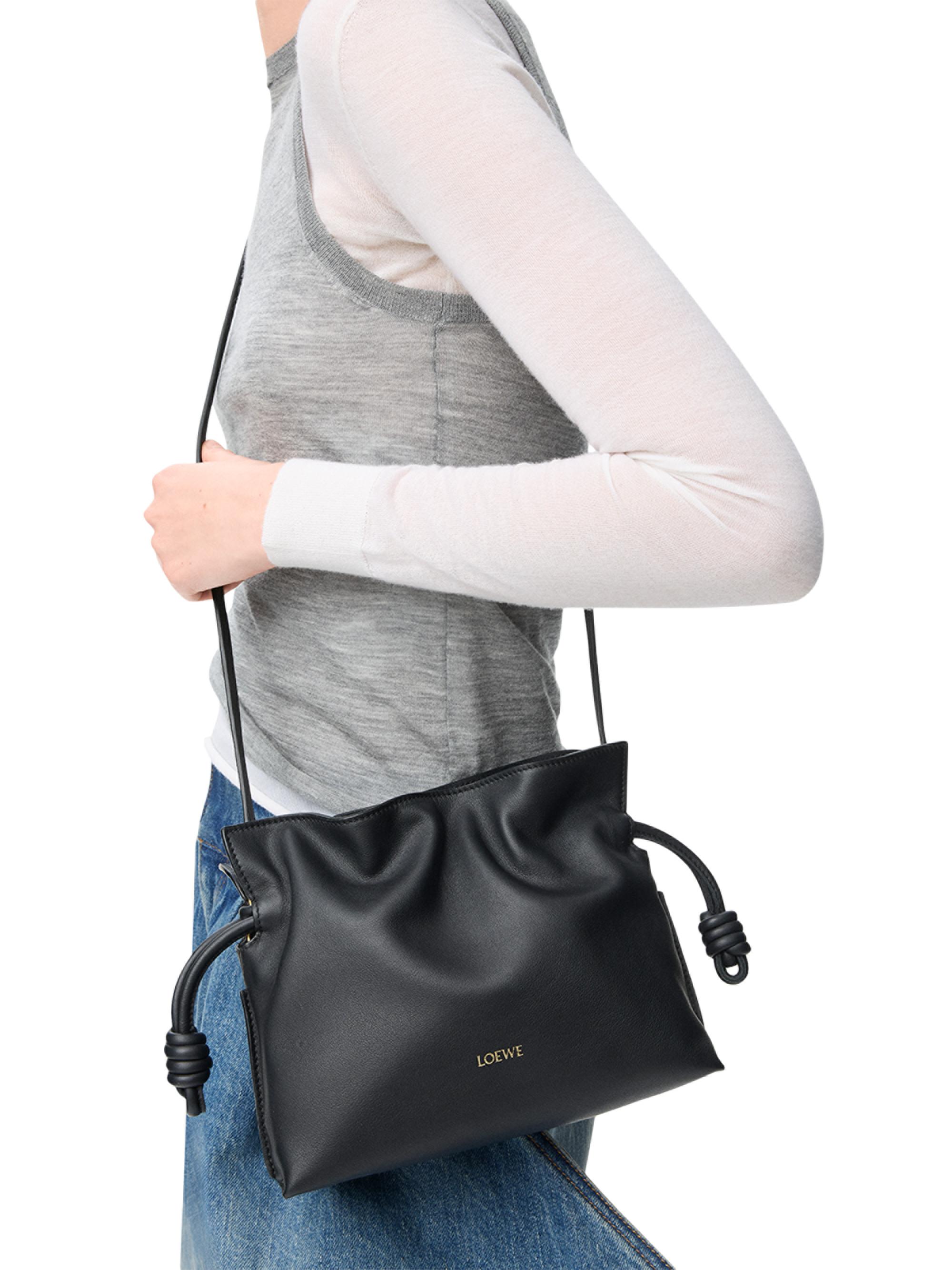 LOEWE Flamenco Mini Leather Clutch | Saks Fifth Avenue