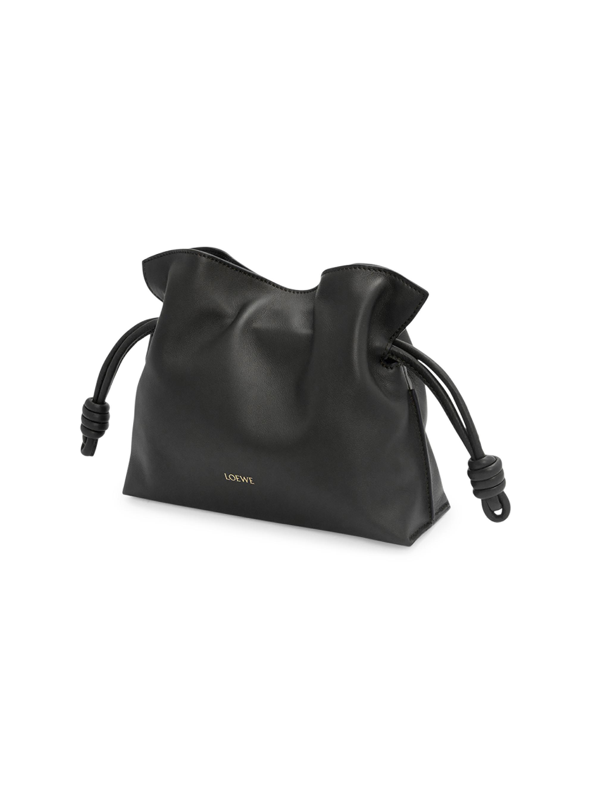 LOEWE Flamenco Mini Leather Clutch | Saks Fifth Avenue
