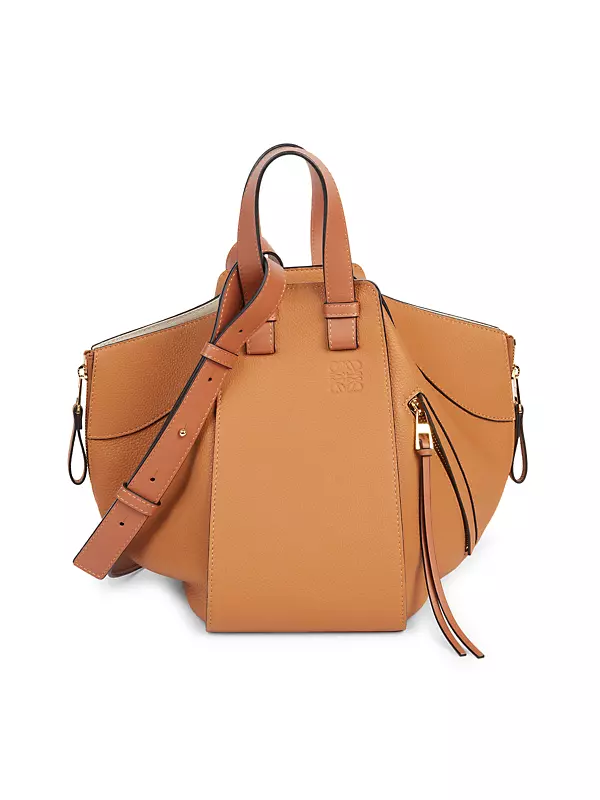 Shop LOEWE Small Hammock Leather Top Handle Bag | Saks Fifth Avenue