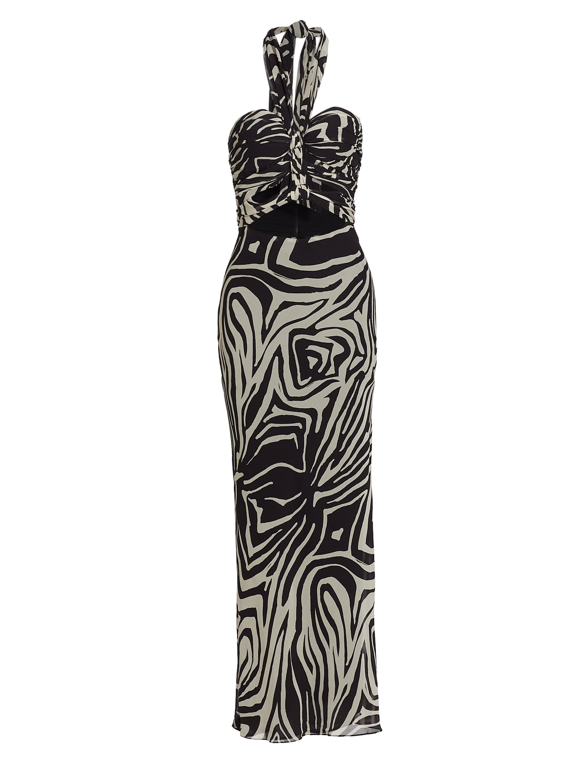 Ronny Kobo Lopte Halter Dress | Saks Fifth Avenue