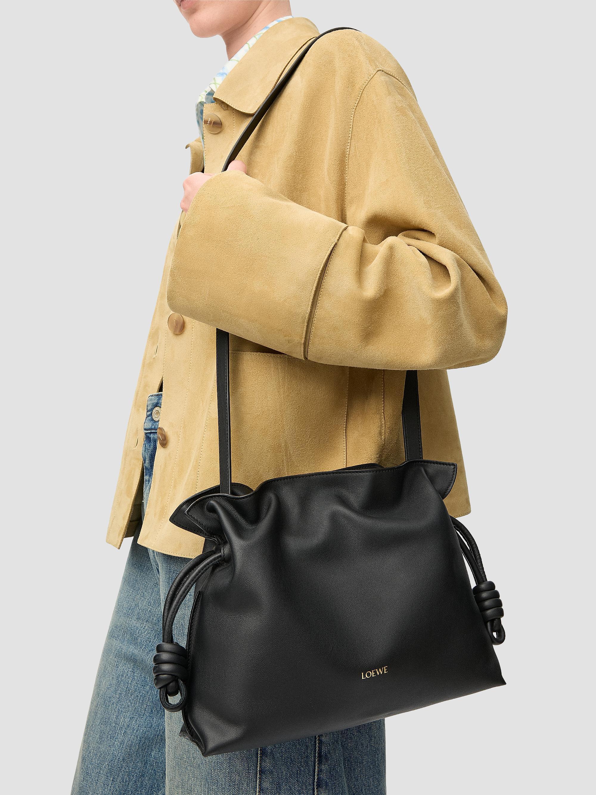 LOEWE Flamenco Medium Leather Clutch | Saks Fifth Avenue
